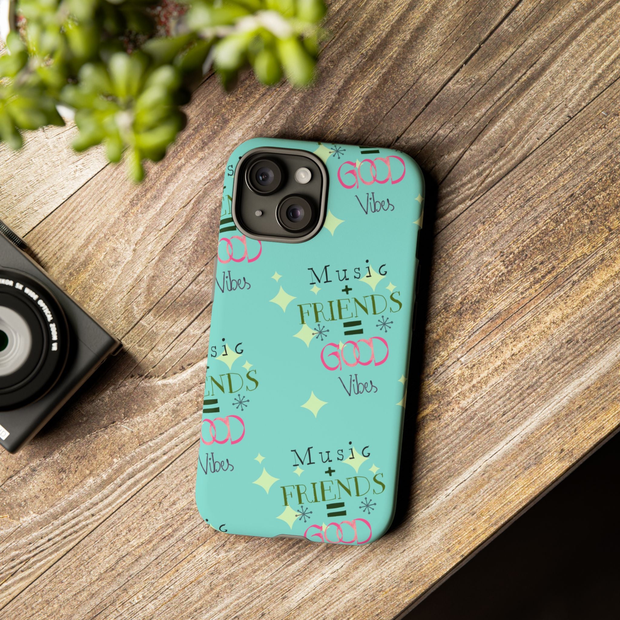 Good Vibes Case Mint Party