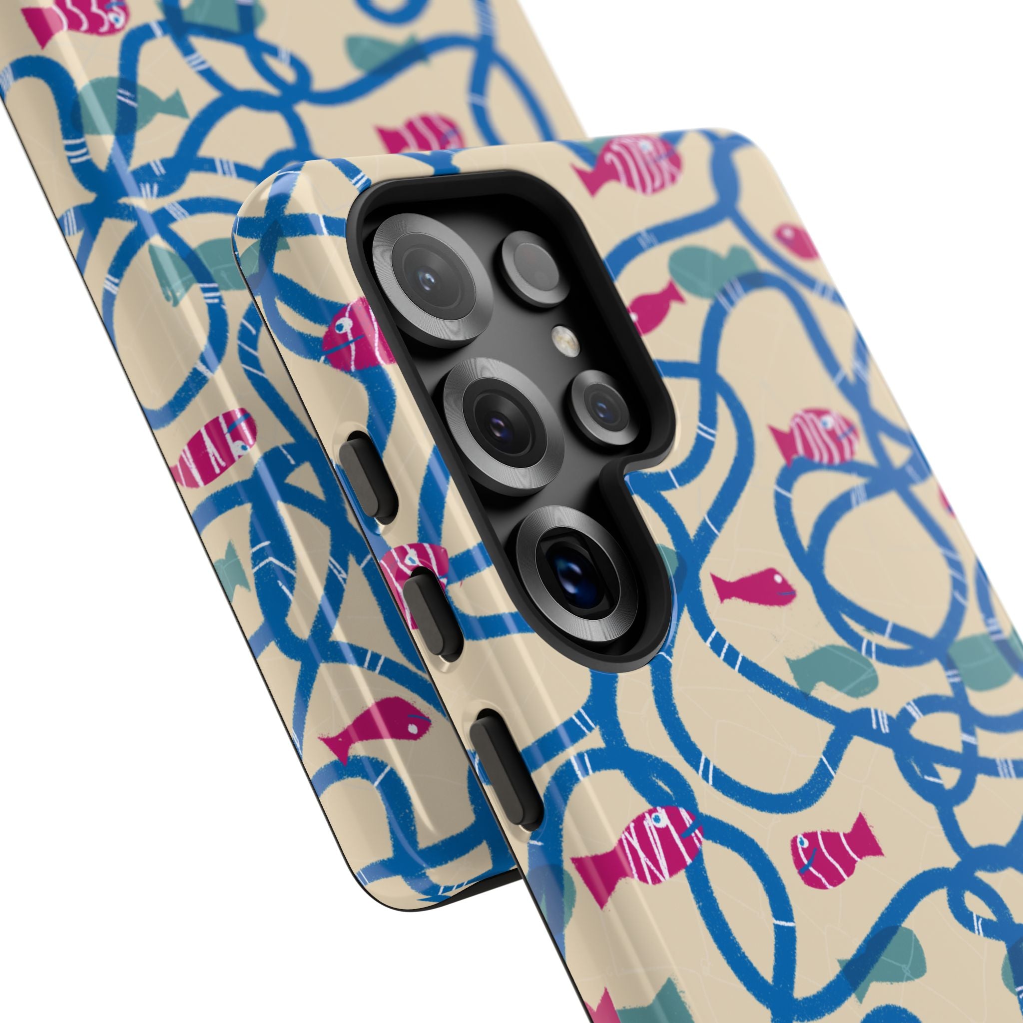 Good Catch – Coral Dance Tough Phone Case