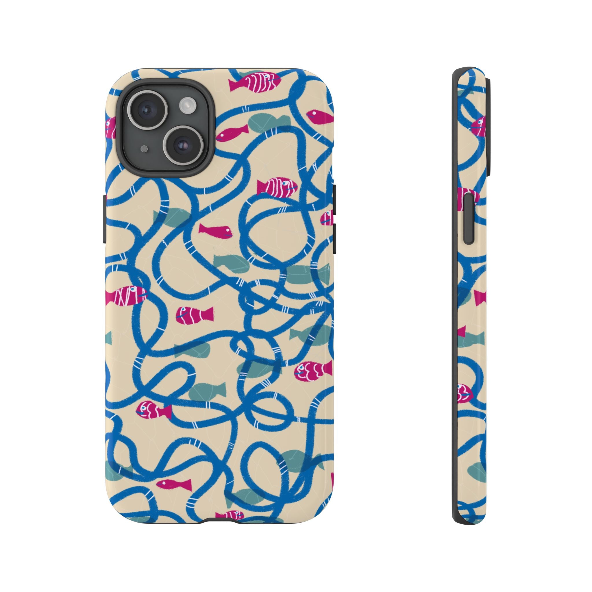 Good Catch – Coral Dance Tough Phone Case