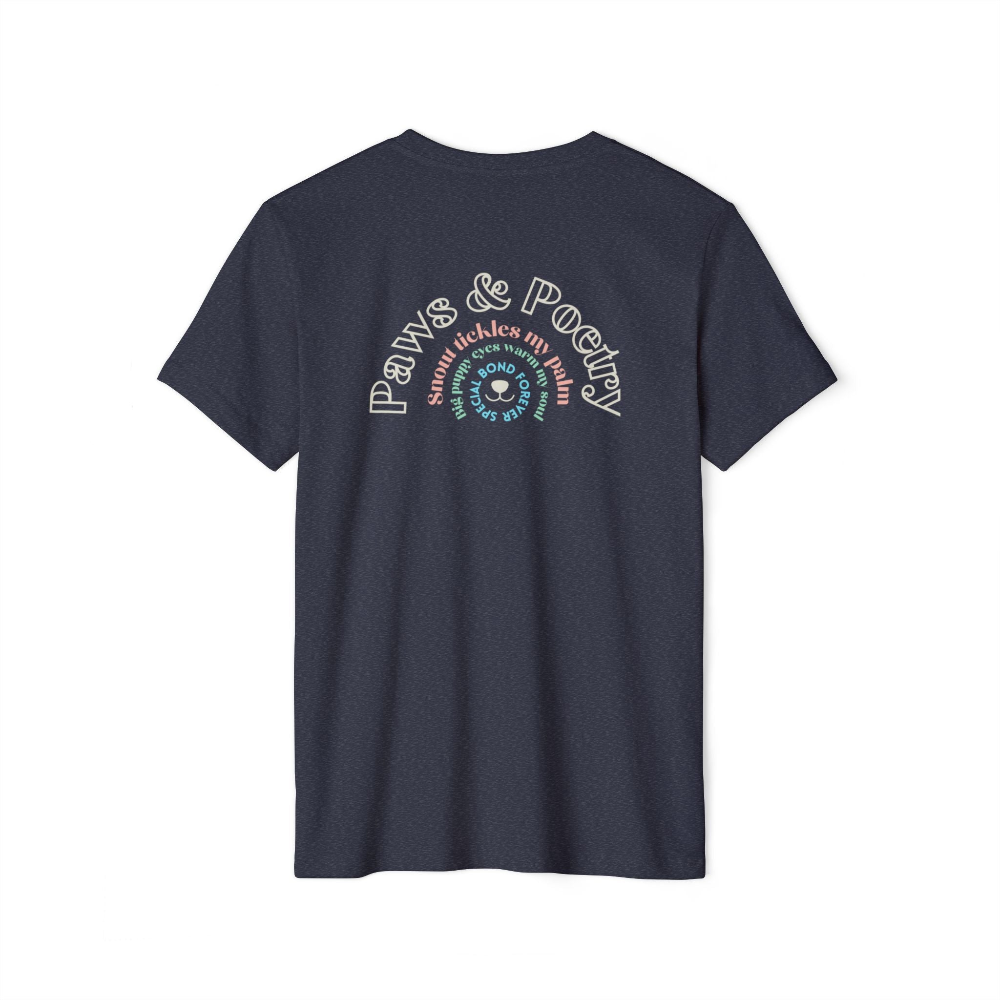 Paws & Poetry – Eco Unisex T-Shirt