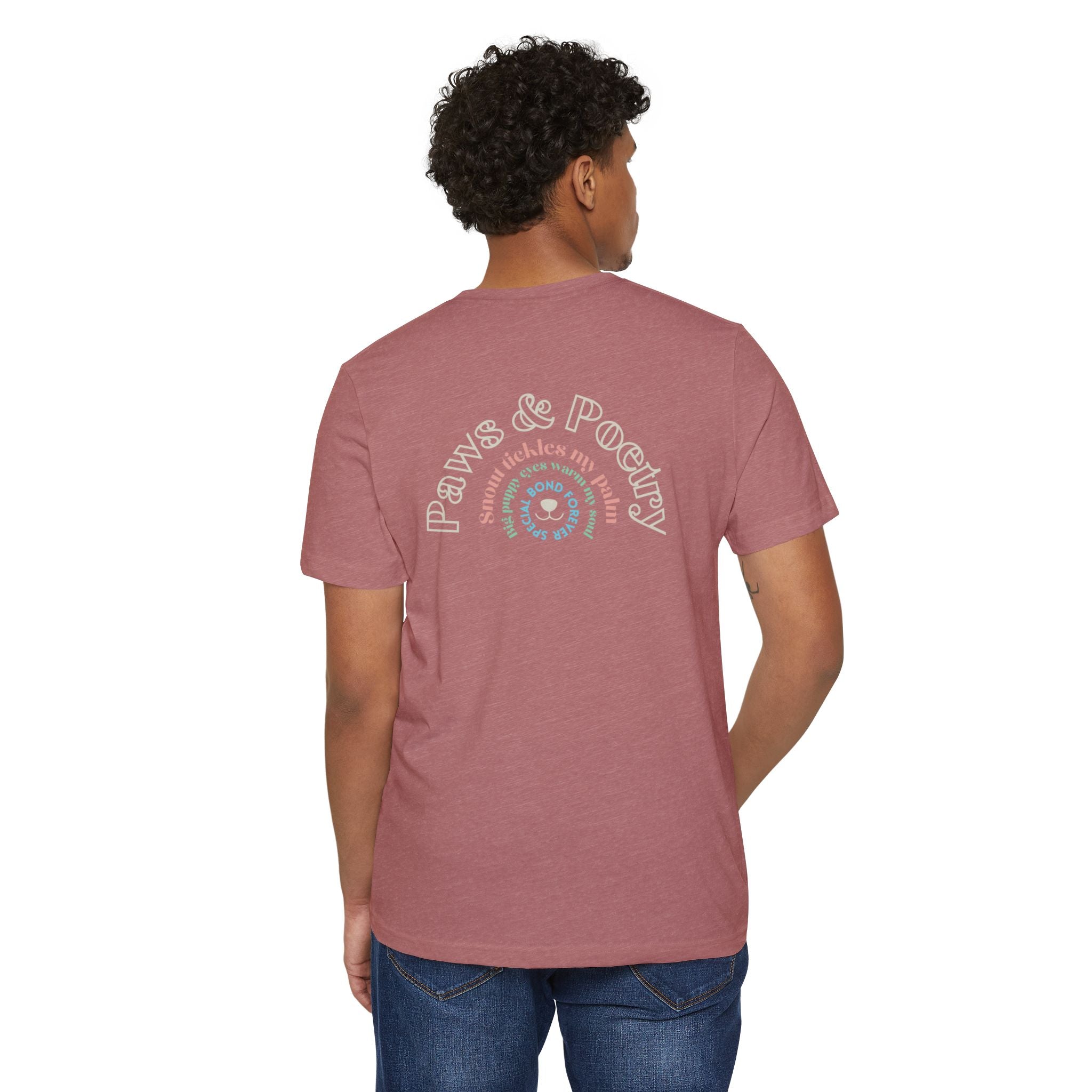 Paws & Poetry – Eco Unisex T-Shirt