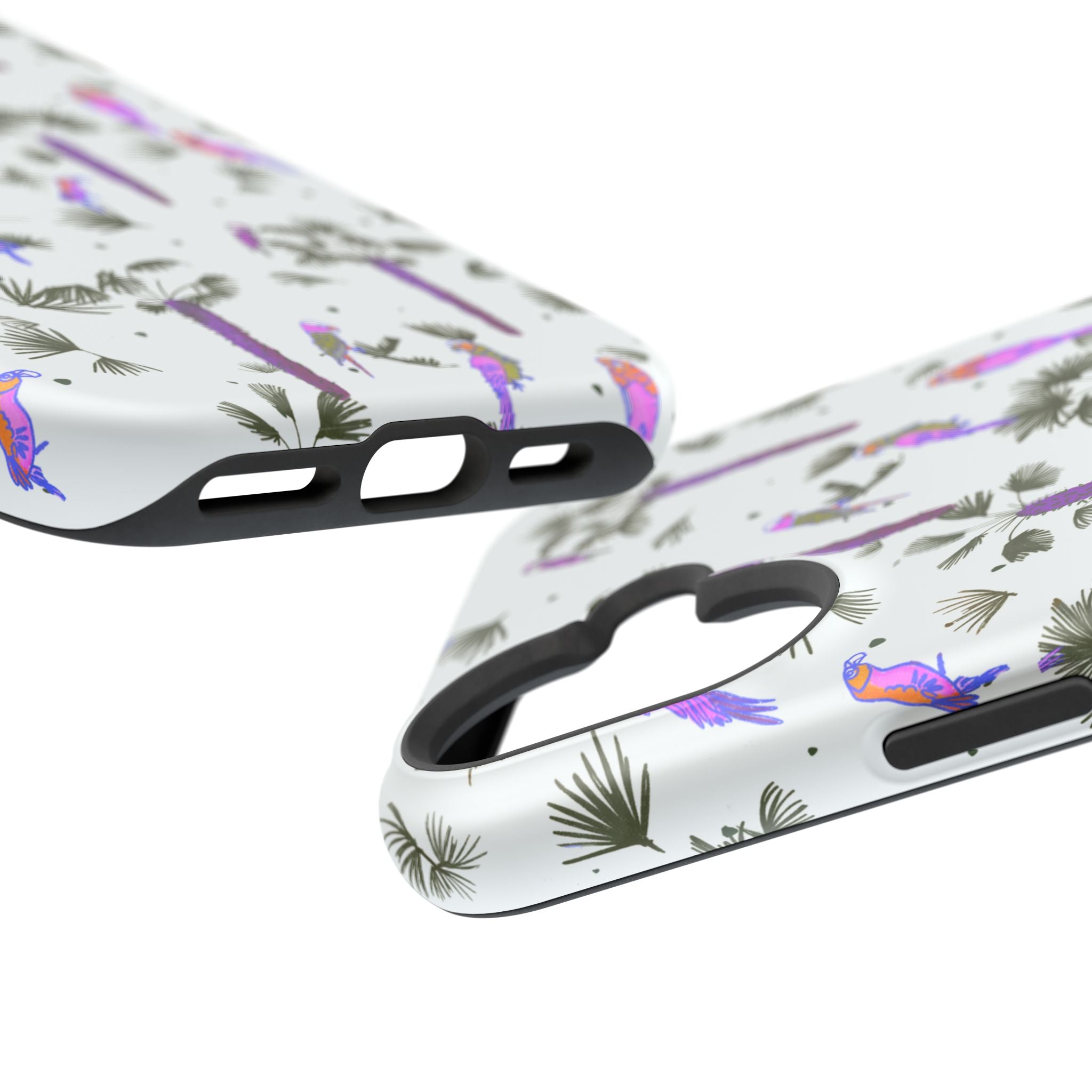 Tropical Paradise iPhone Case White