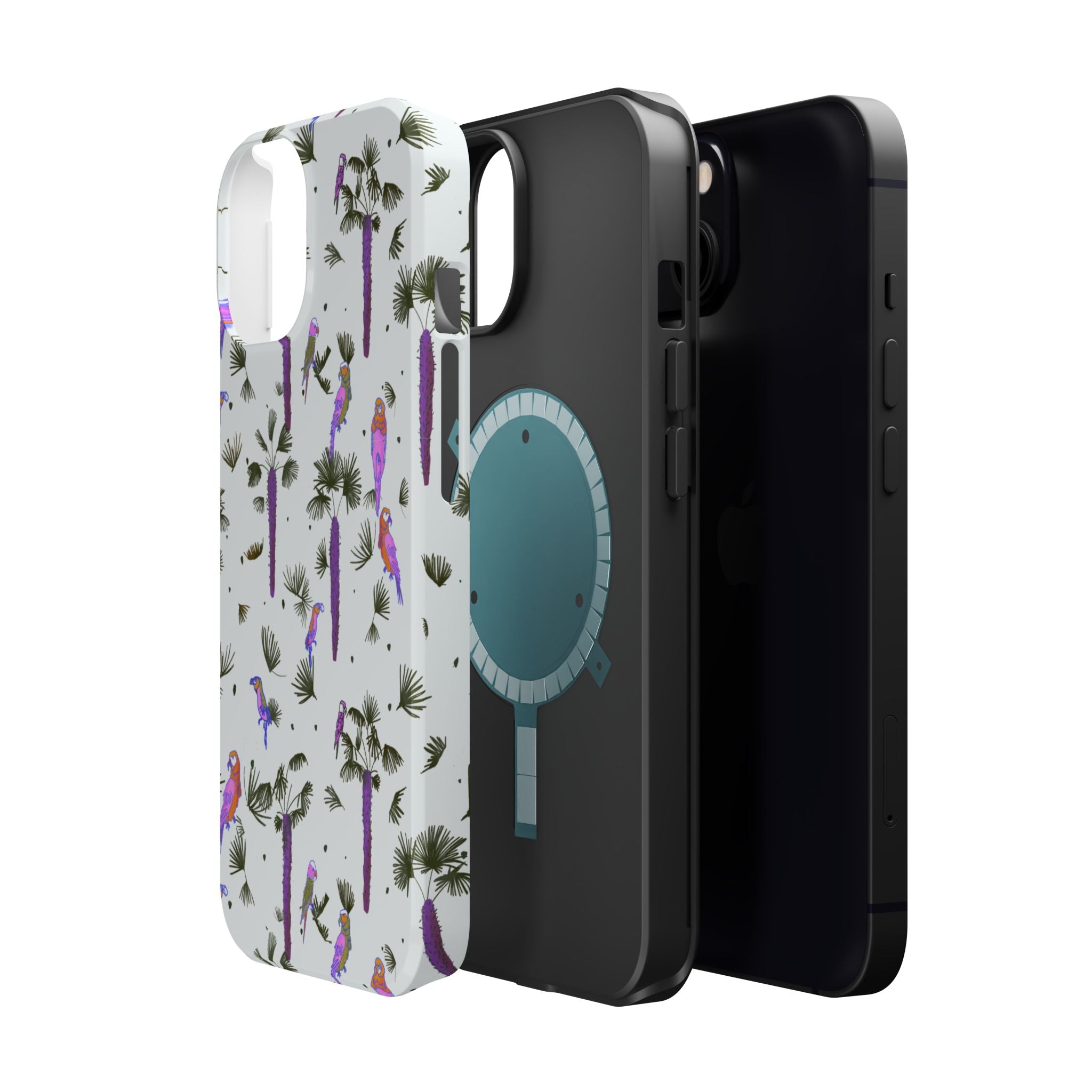 Tropical Paradise iPhone Case White