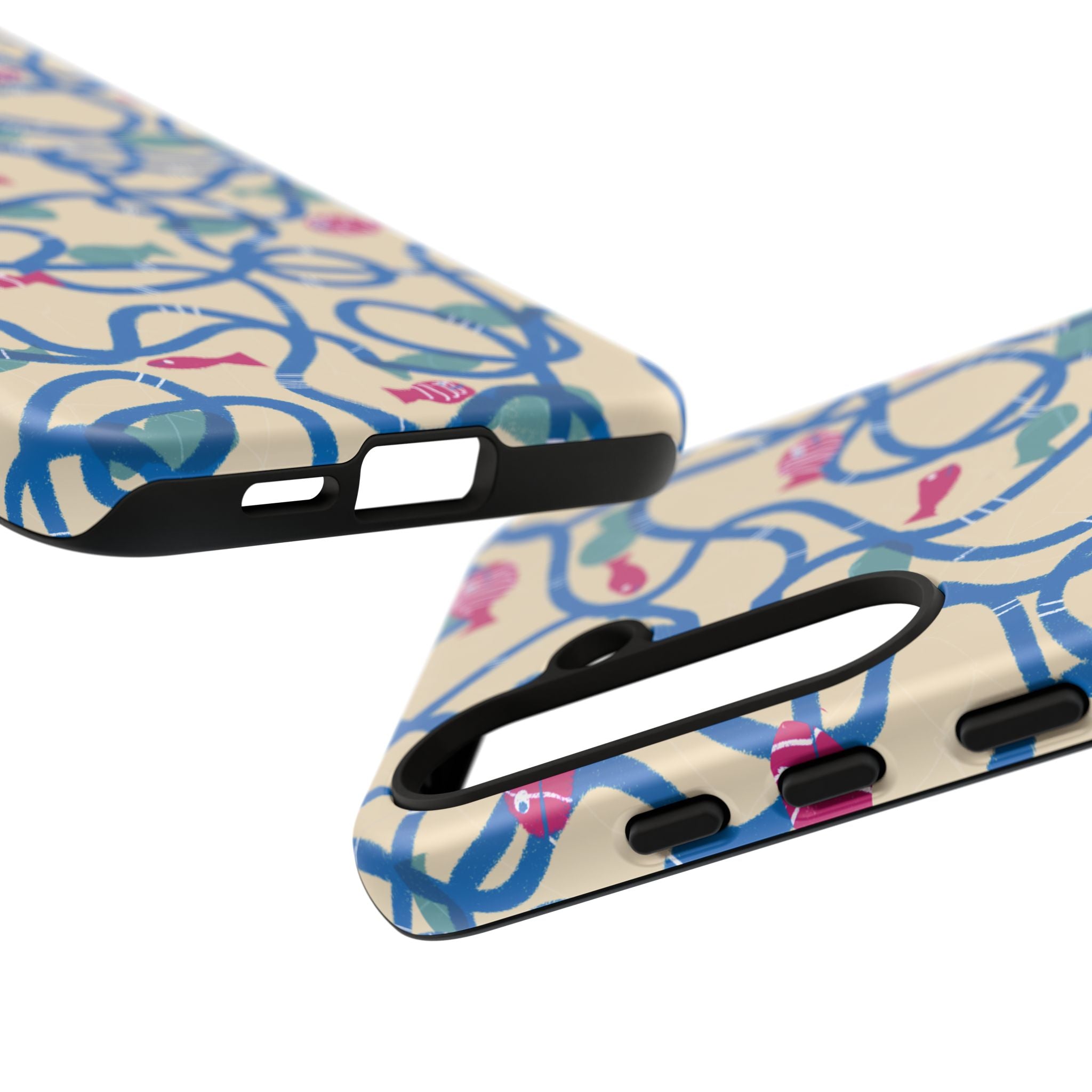 Good Catch – Coral Dance Tough Phone Case