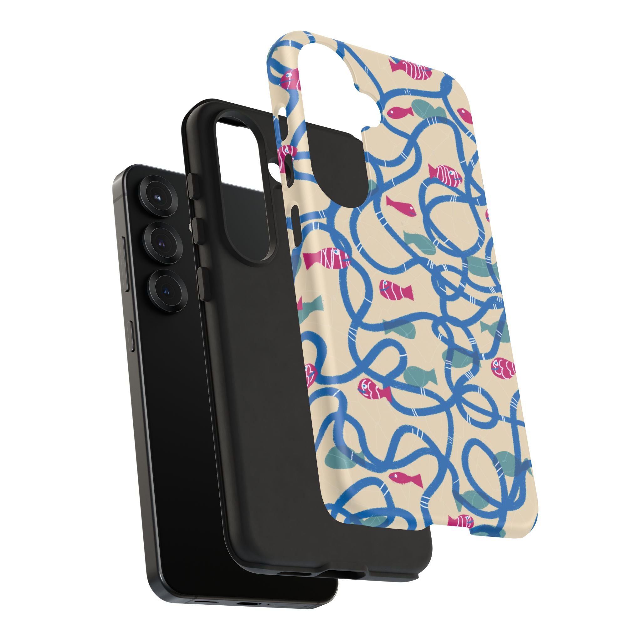 Good Catch – Coral Dance Tough Phone Case