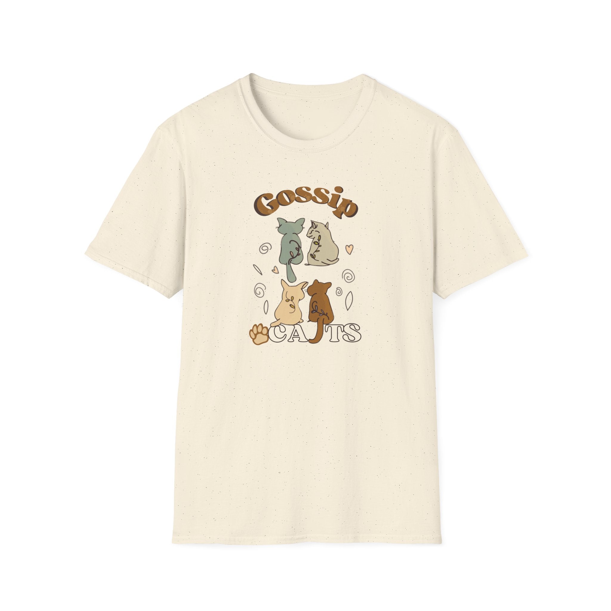 Gossip Cats – Unisex Softstyle T-Shirt