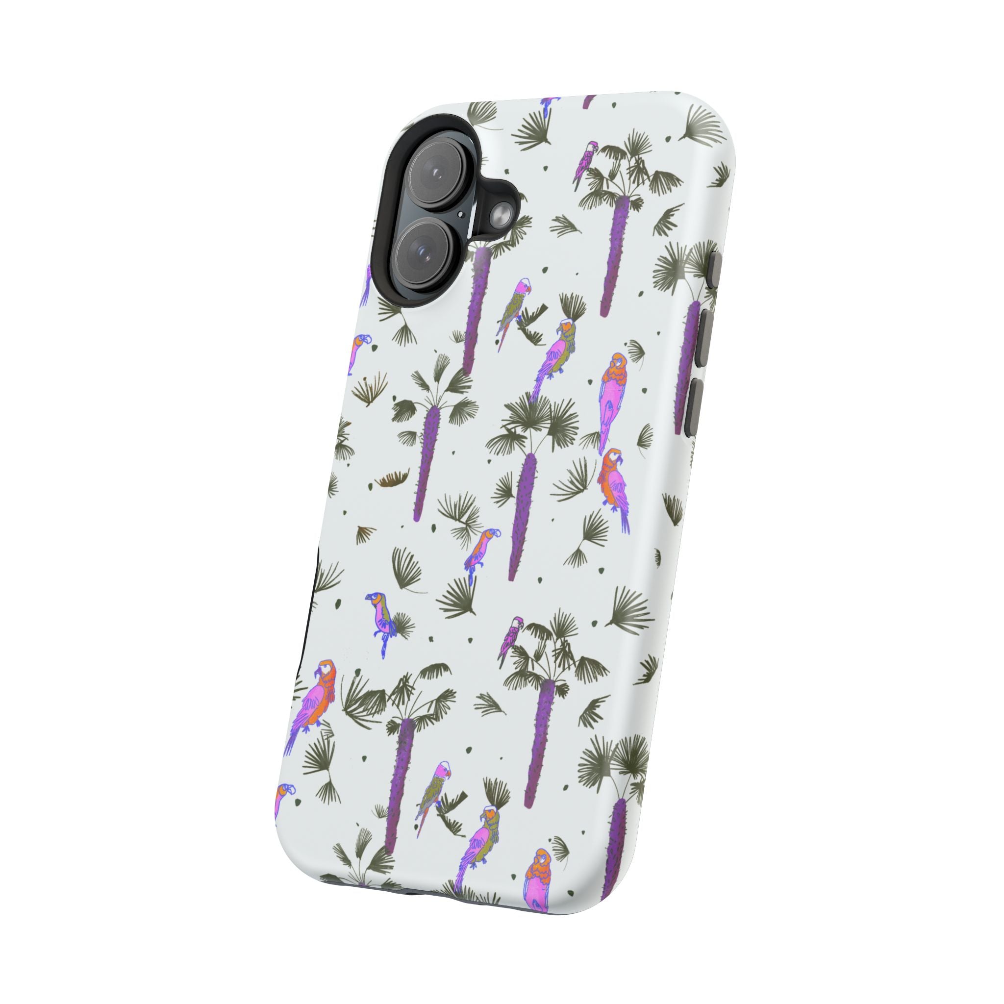 Tropical Paradise iPhone Case White