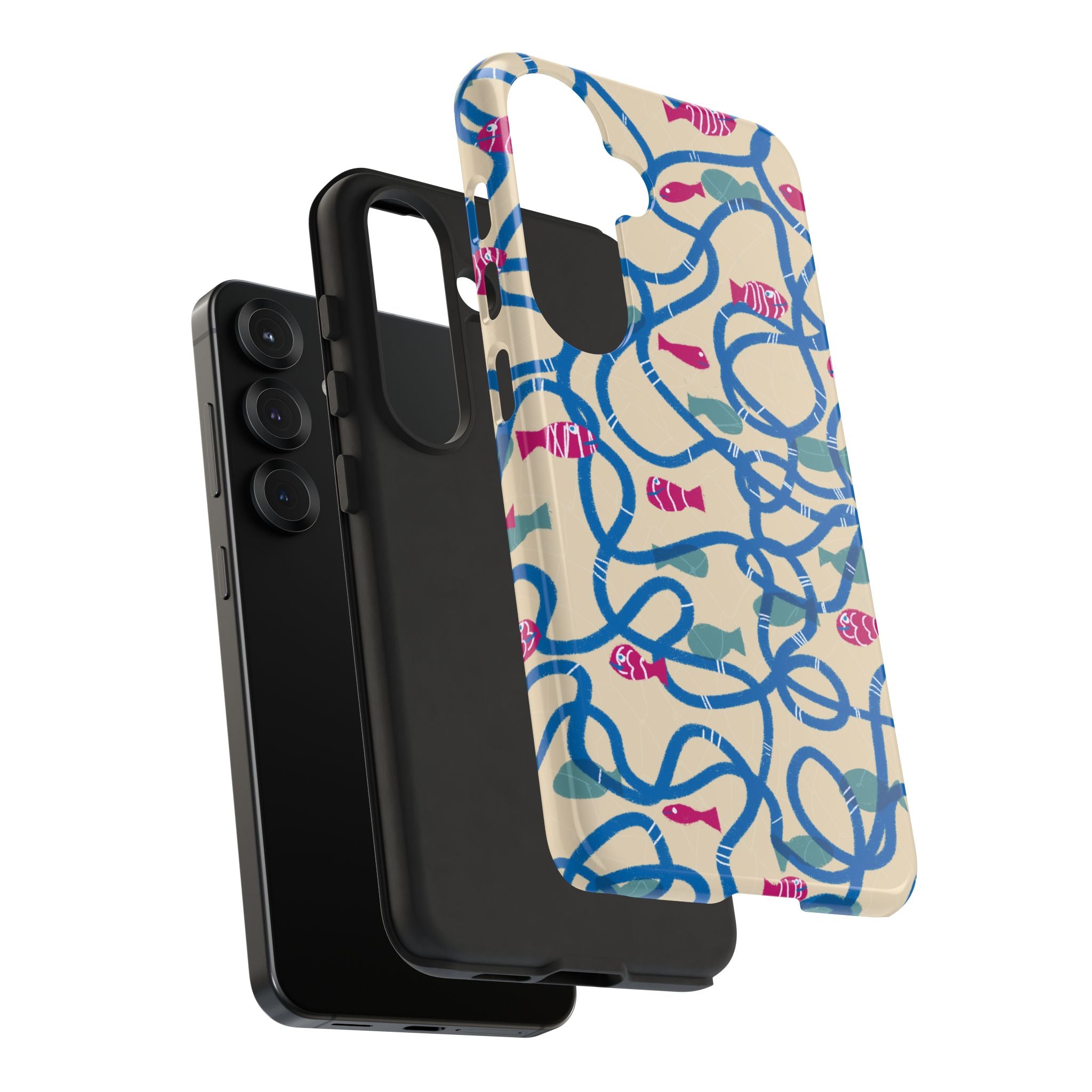 Good Catch – Coral Dance Tough Phone Case