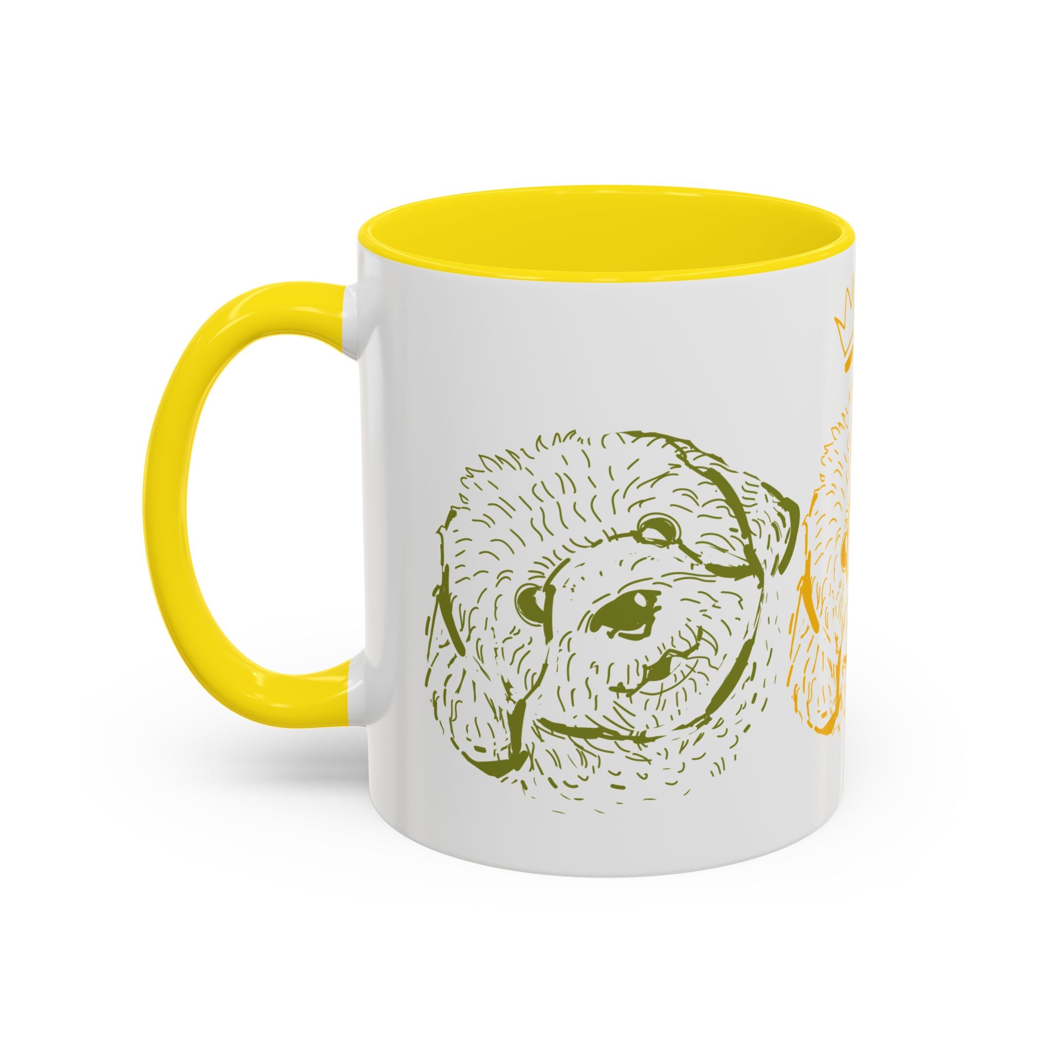 Ares The Maltese Yellow - Coffee Mug -11oz & 15oz