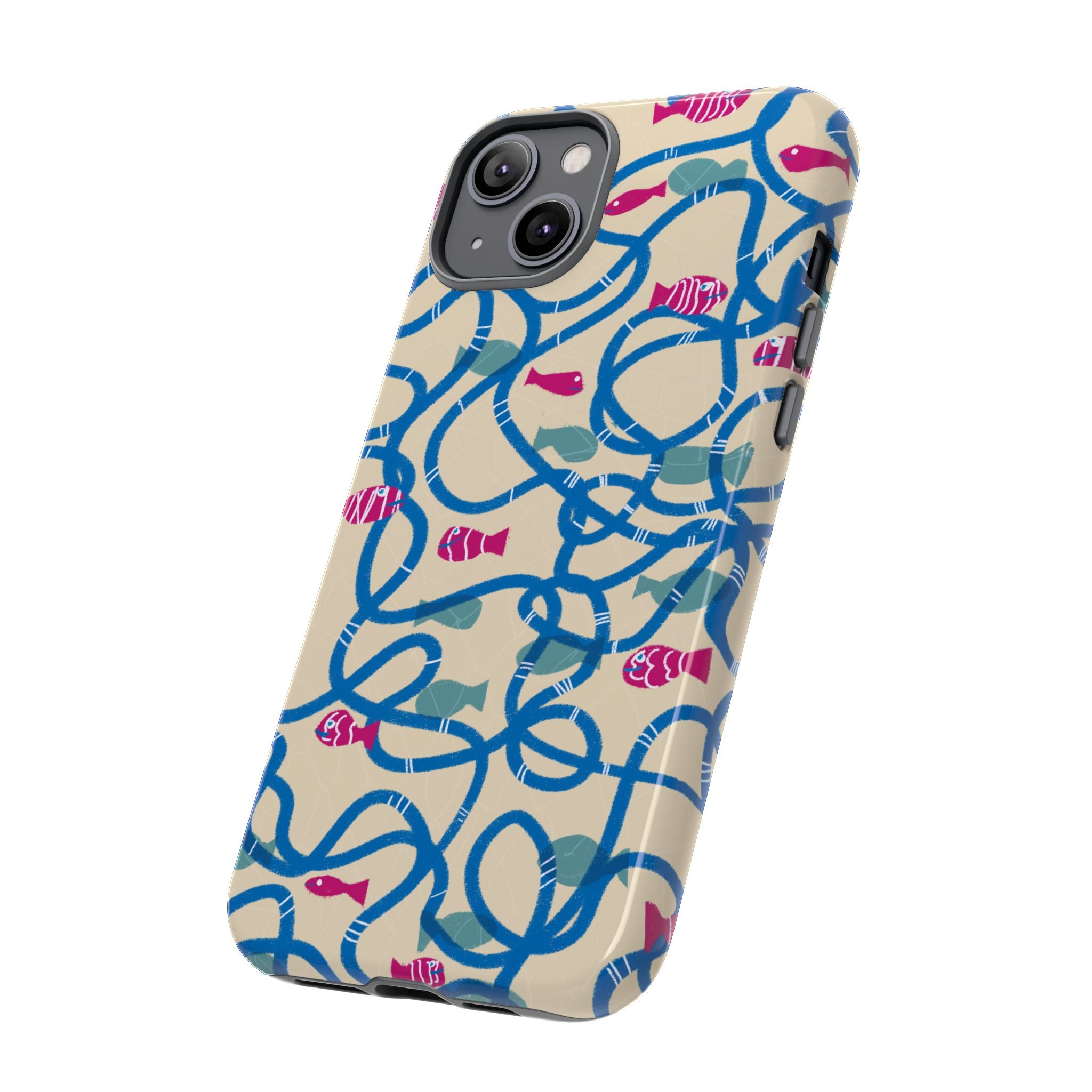 Good Catch – Coral Dance Tough Phone Case