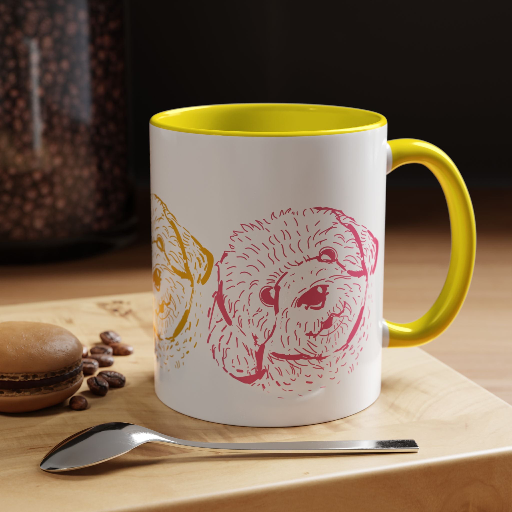 Ares The Maltese Yellow - Coffee Mug -11oz & 15oz