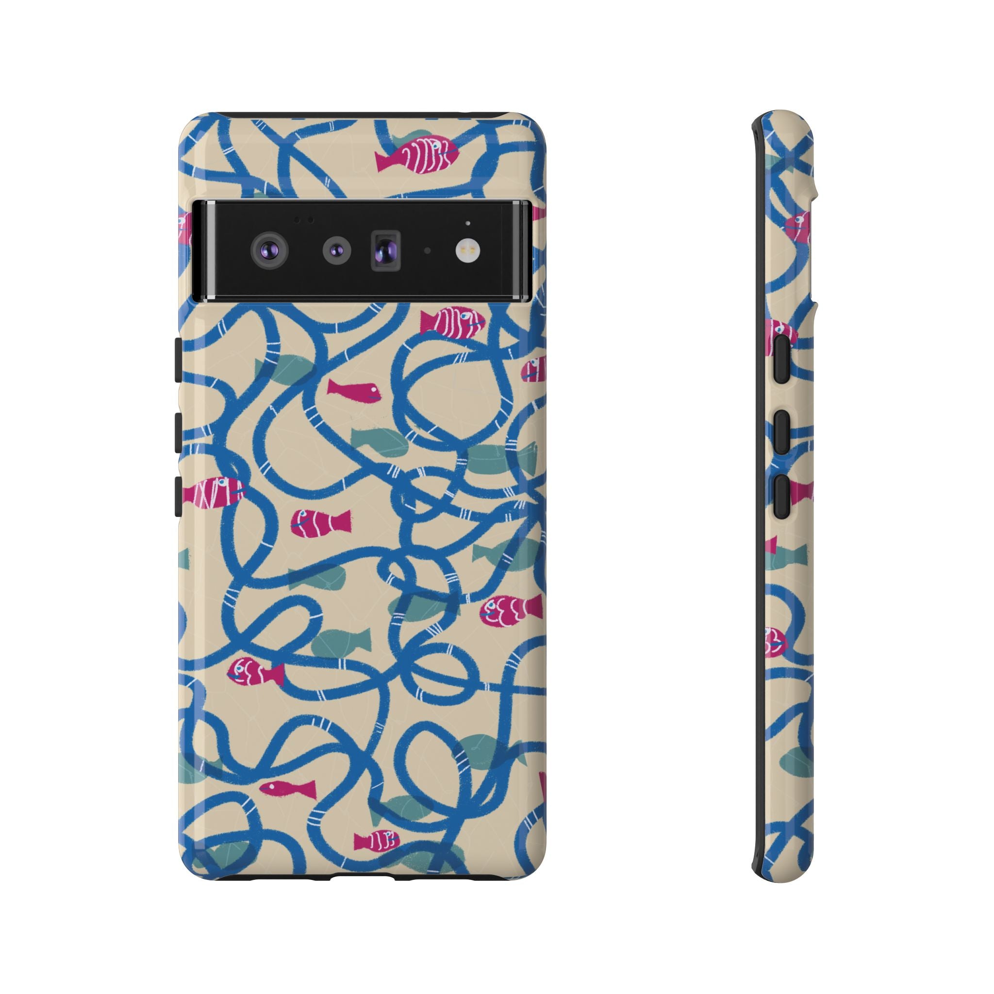 Good Catch – Coral Dance Tough Phone Case