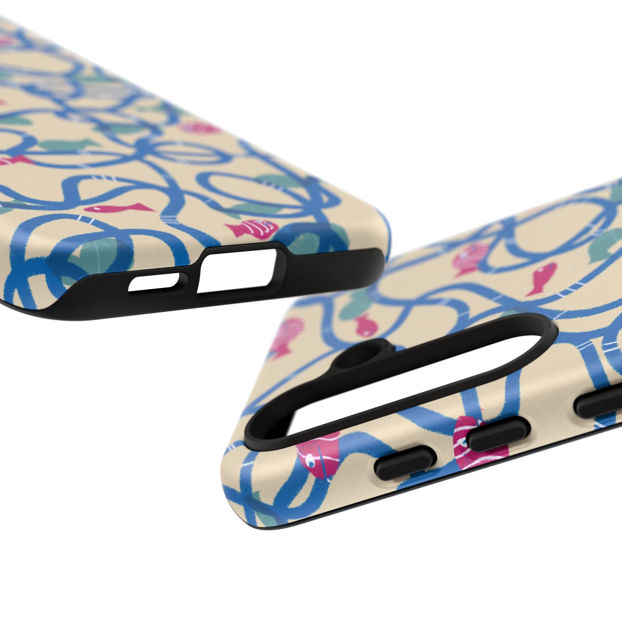 Good Catch – Coral Dance Tough Phone Case