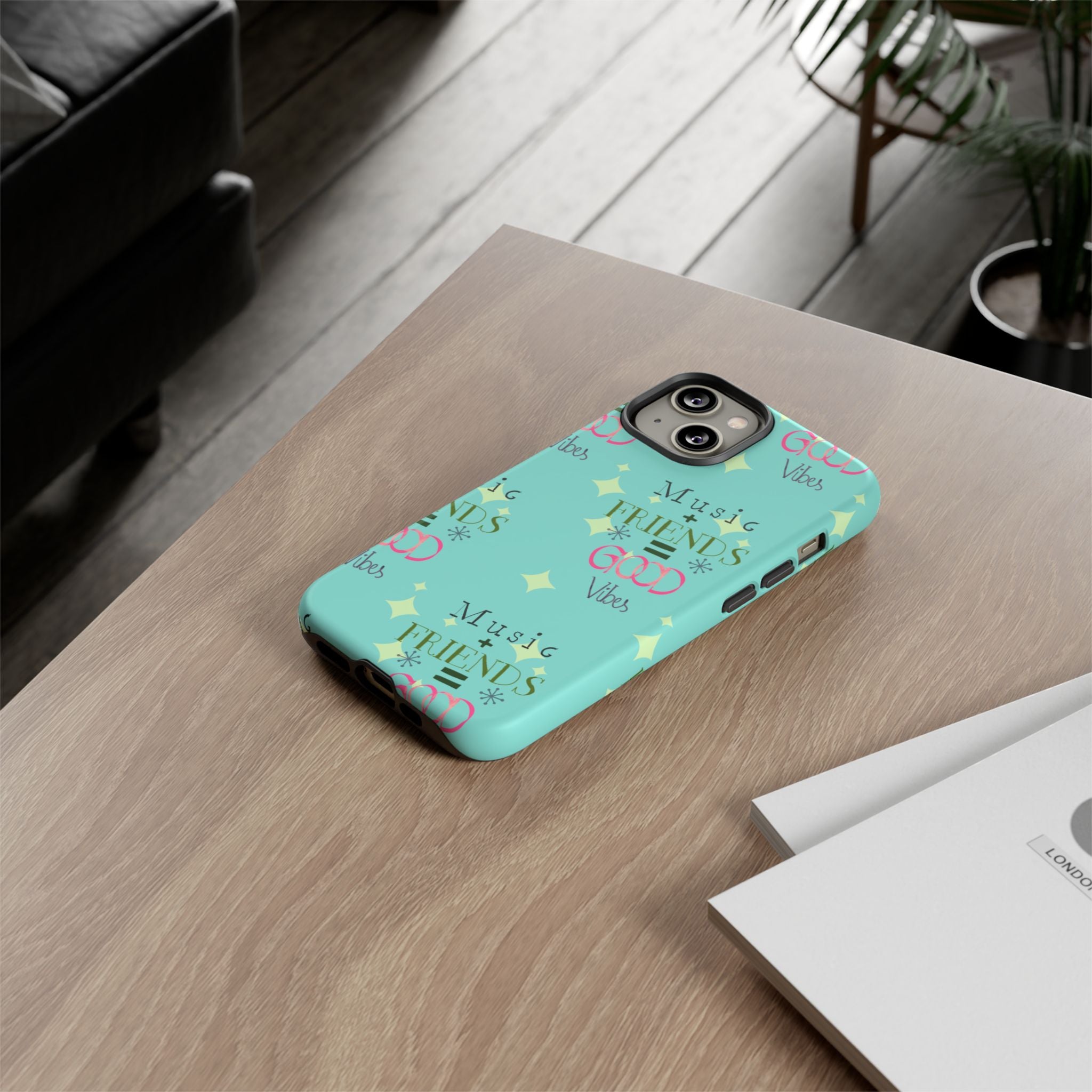 Good Vibes Case Mint Party