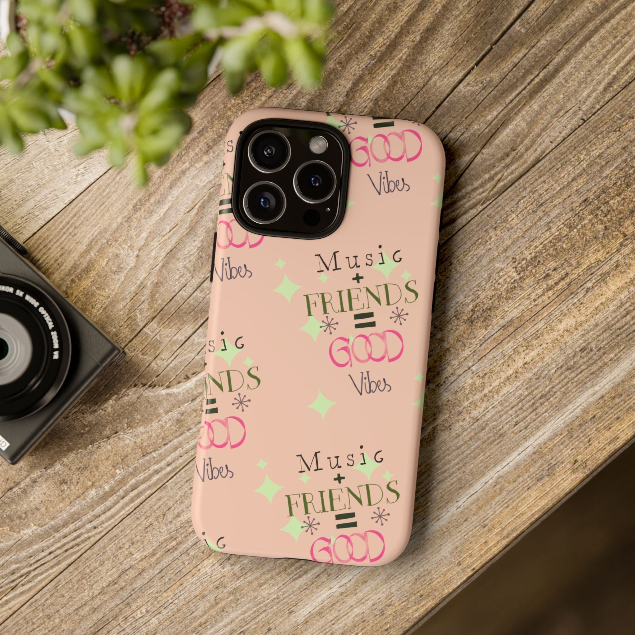 Good Vibes Case Peachy Bloom