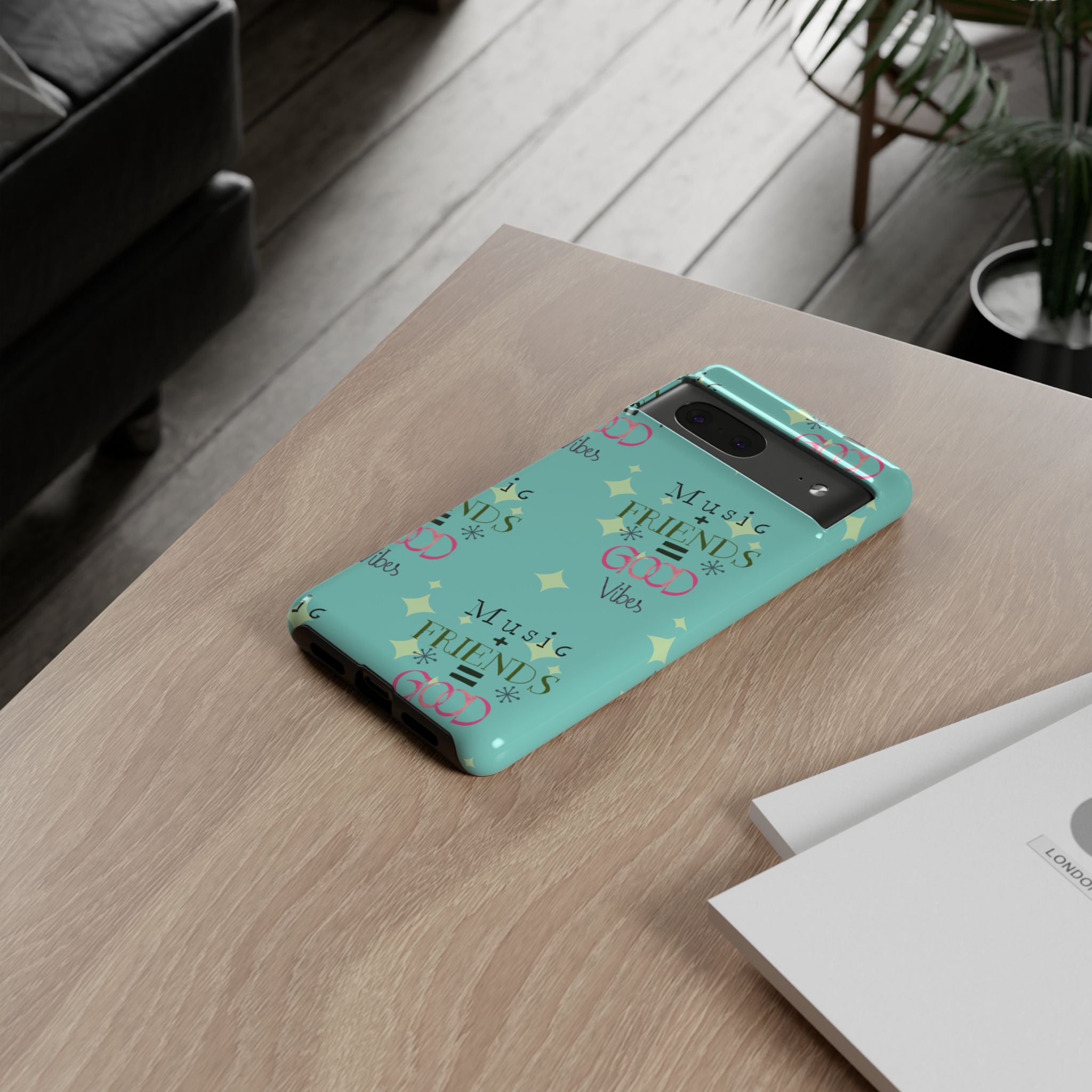 Good Vibes Case Mint Party