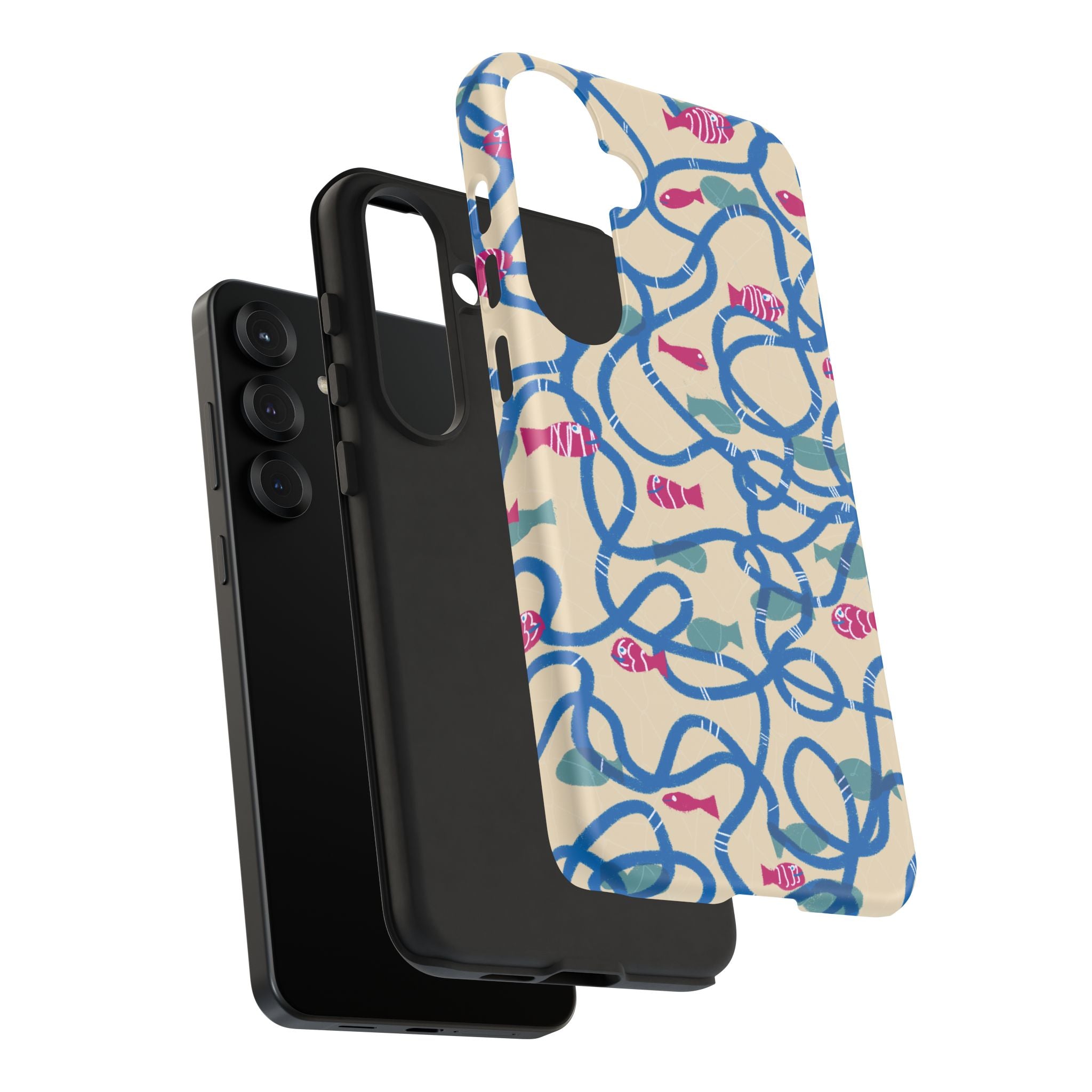 Good Catch – Coral Dance Tough Phone Case