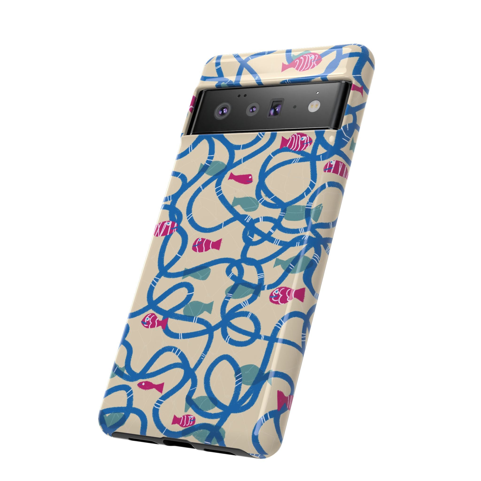 Good Catch – Coral Dance Tough Phone Case