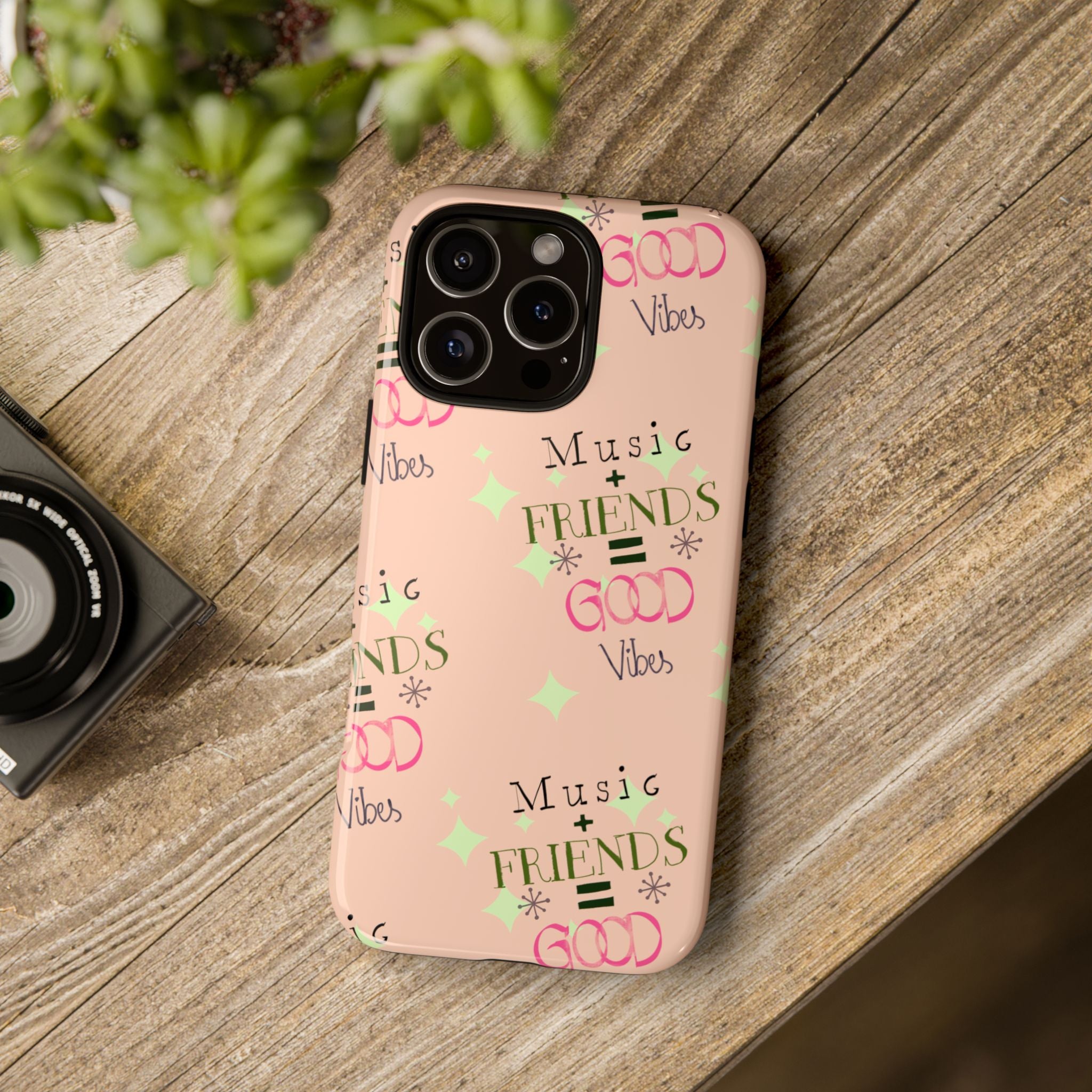 Good Vibes Case Peachy Bloom