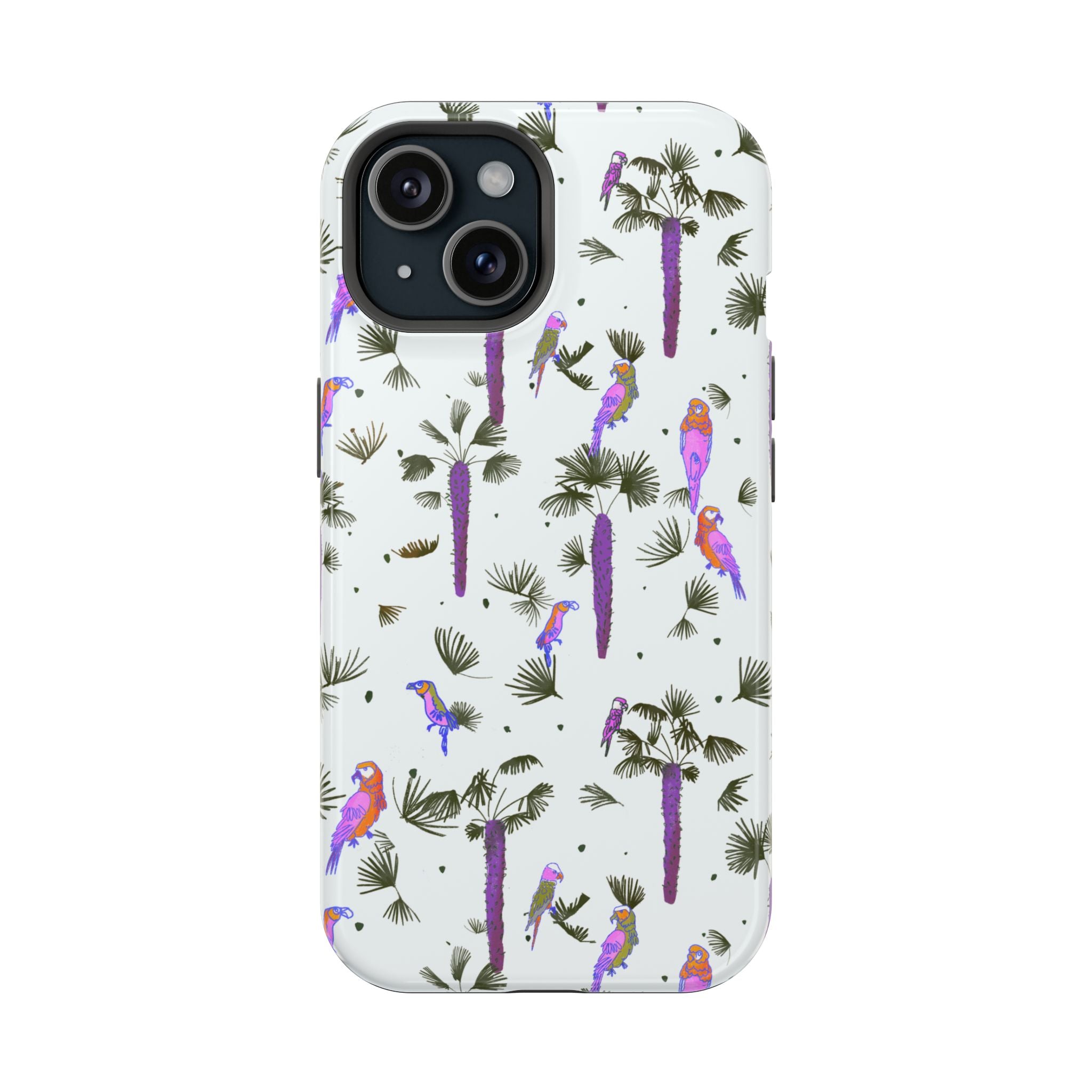 Tropical Paradise iPhone Case White