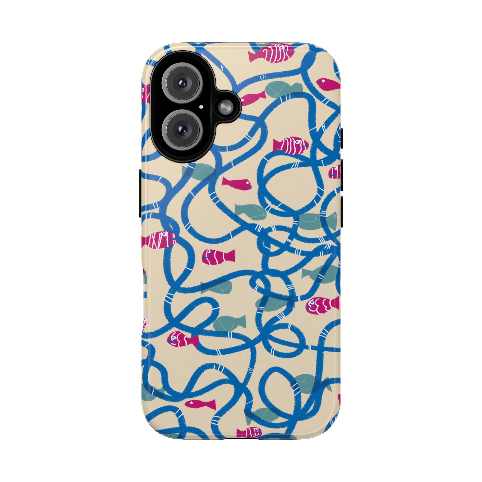 Good Catch – Coral Dance Tough Phone Case