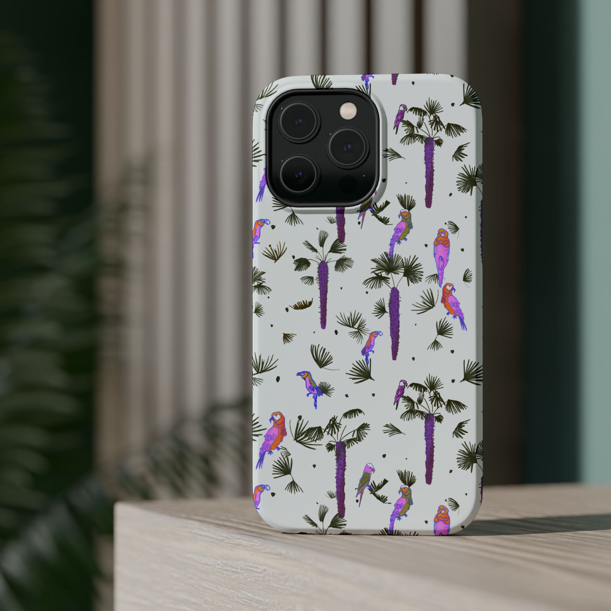 Tropical Paradise iPhone Case White