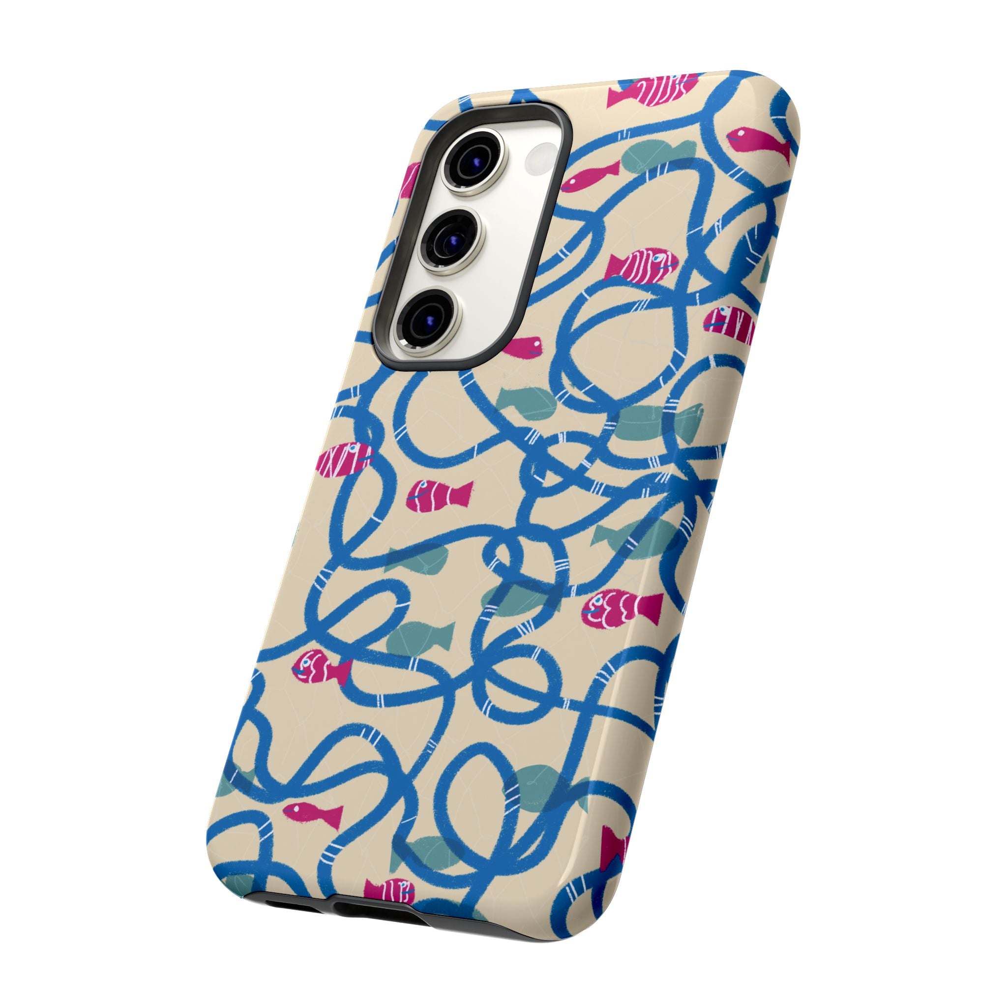 Good Catch – Coral Dance Tough Phone Case