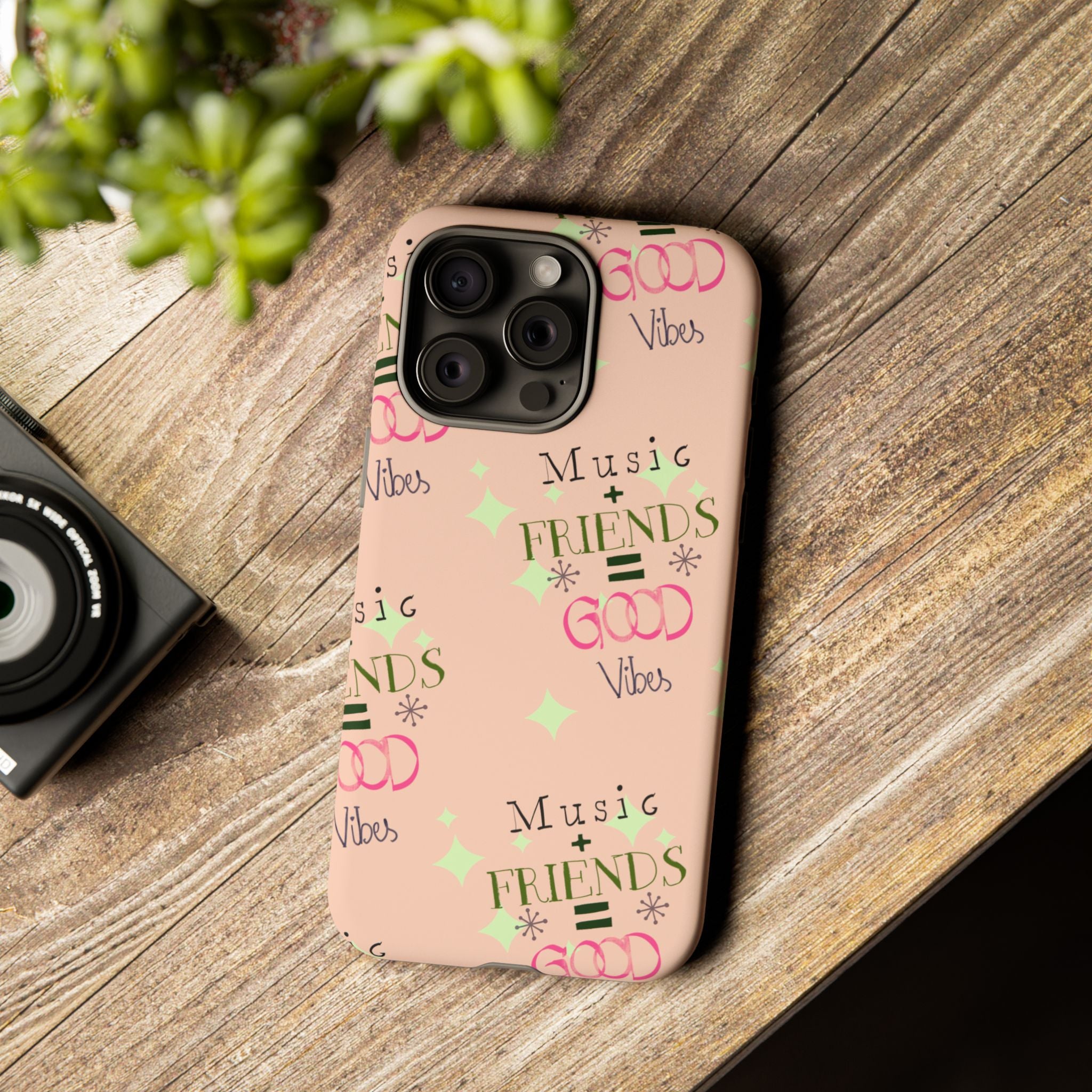 Good Vibes Case Peachy Bloom