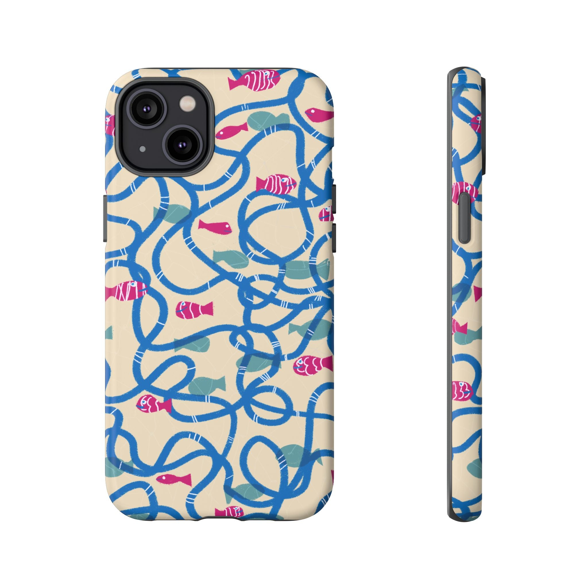 Good Catch – Coral Dance Tough Phone Case
