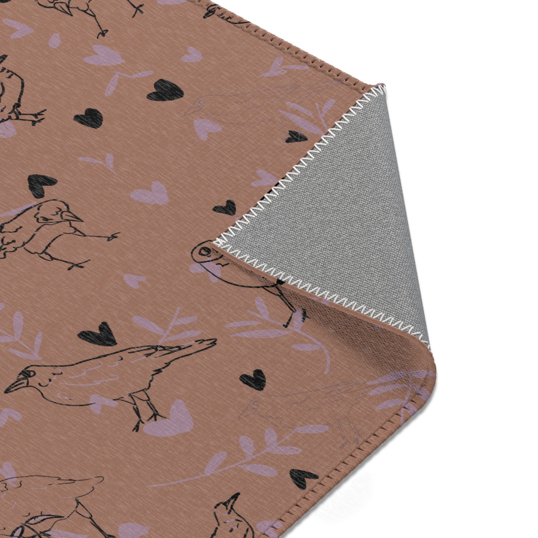 Clever Crows Area Rug