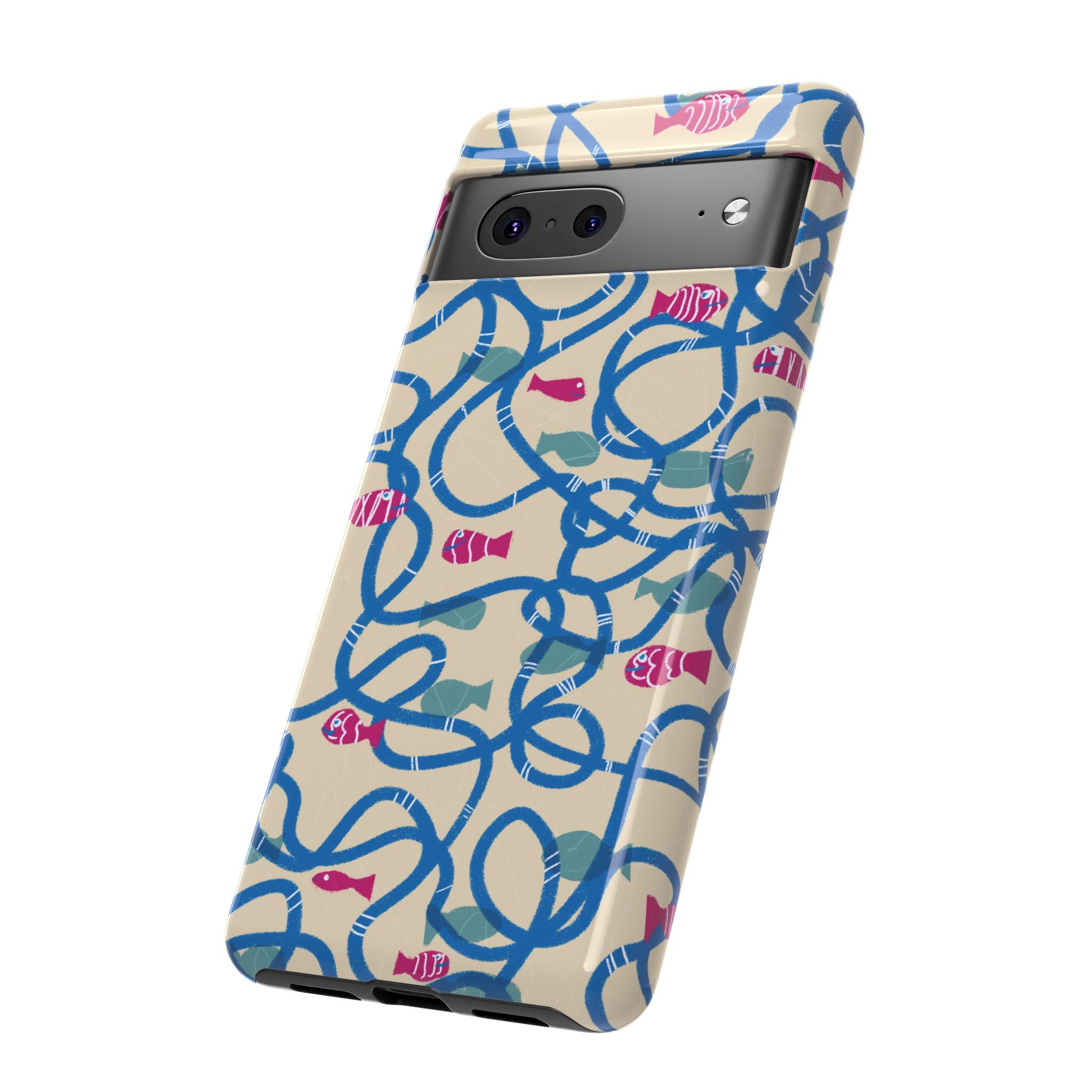 Good Catch – Coral Dance Tough Phone Case