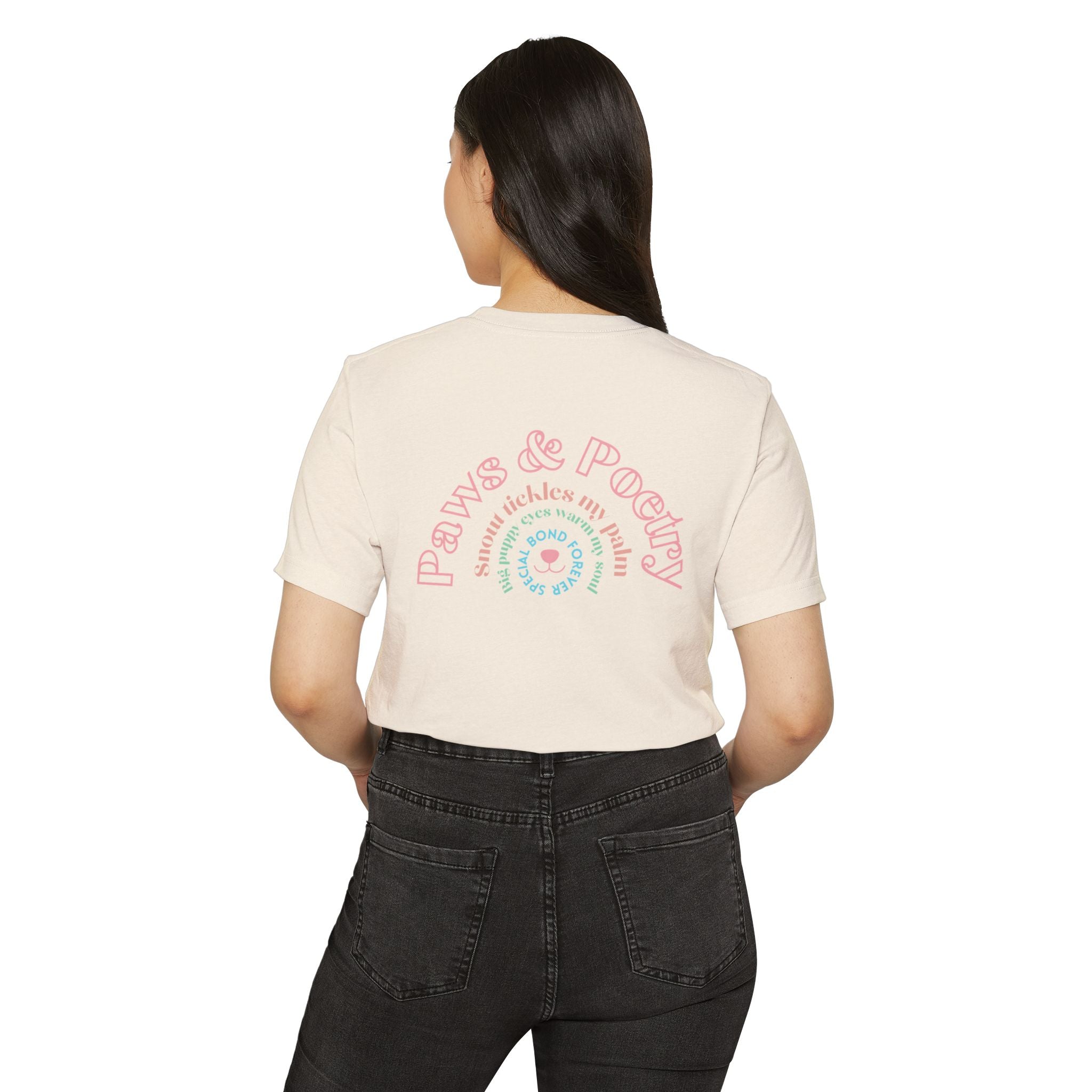 Paws & Poetry – Eco Unisex T-Shirt