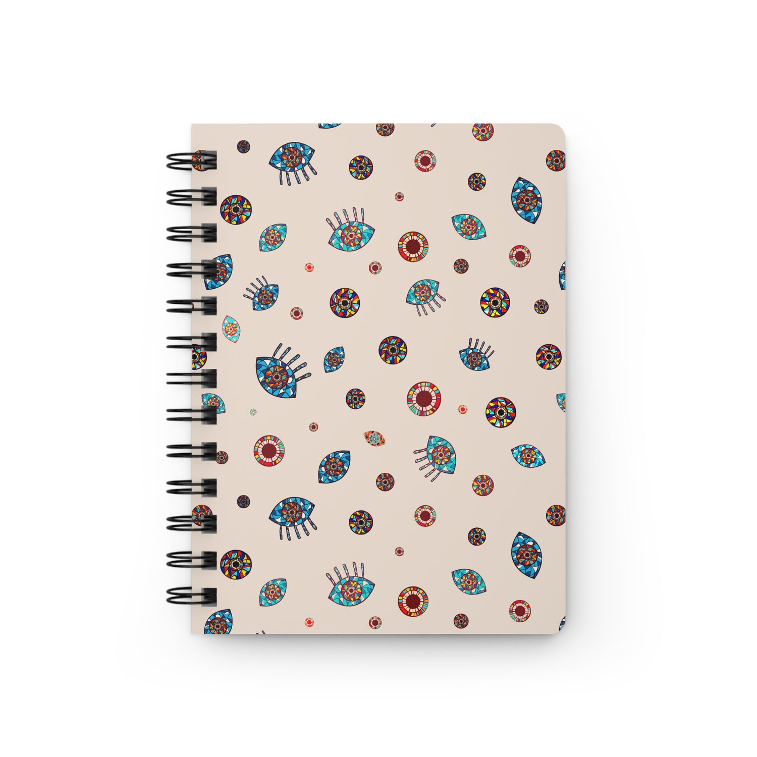 Evil Eye Spiral Bound Journal 5&quot;x7&quot;