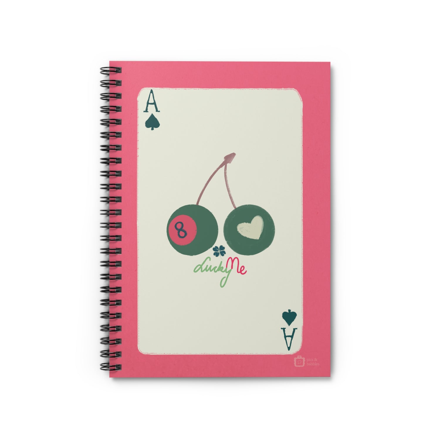 Lucky Me Spiral Notebook Variant I