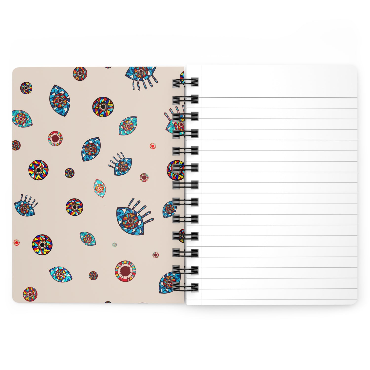 Evil Eye Spiral Bound Journal 5&quot;x7&quot;