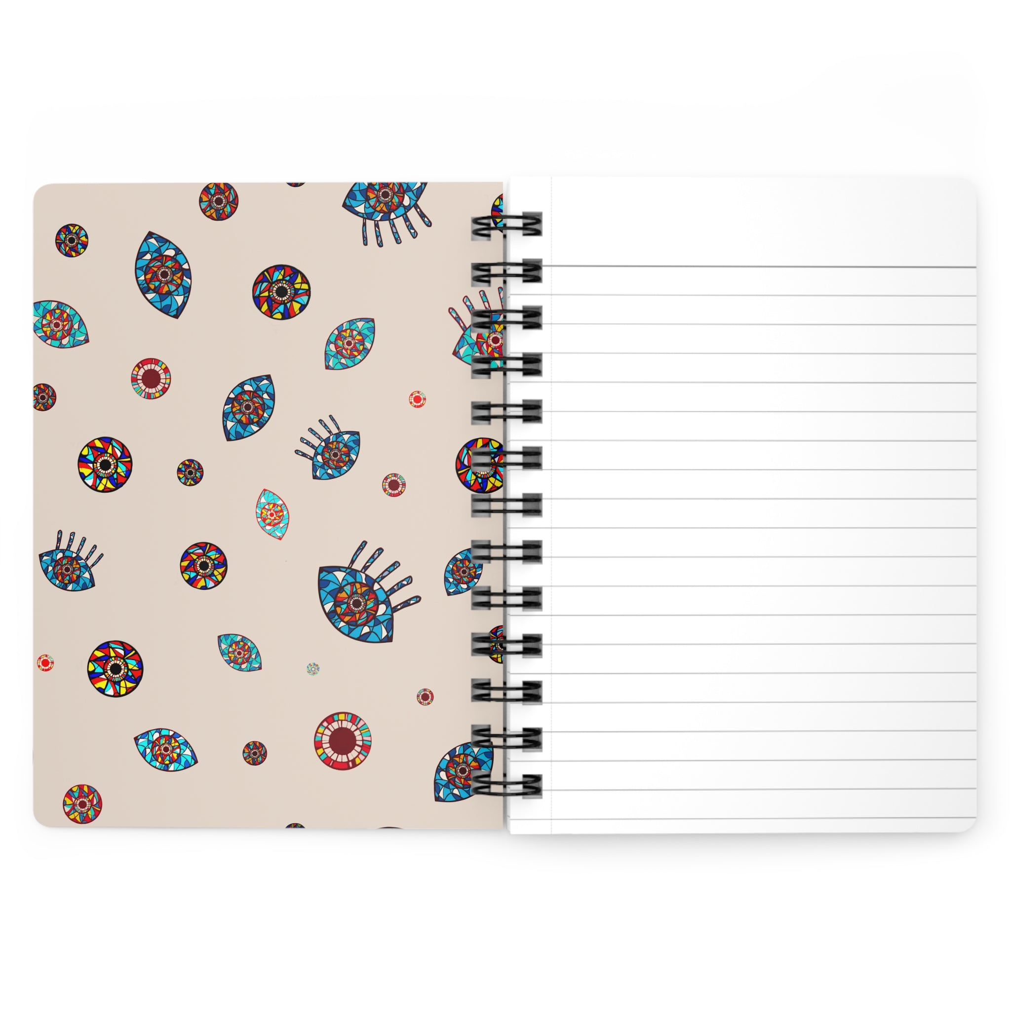 Evil Eye Spiral Bound Journal 5&quot;x7&quot;