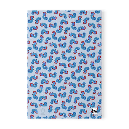 Coastal Seahorse Notebook | Mediterranean Folk Journal