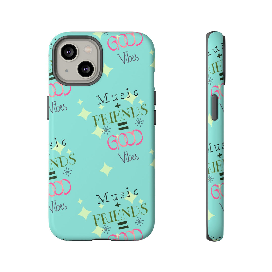 Good Vibes Case Mint Party