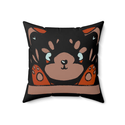 Red Panda Throw Pillow