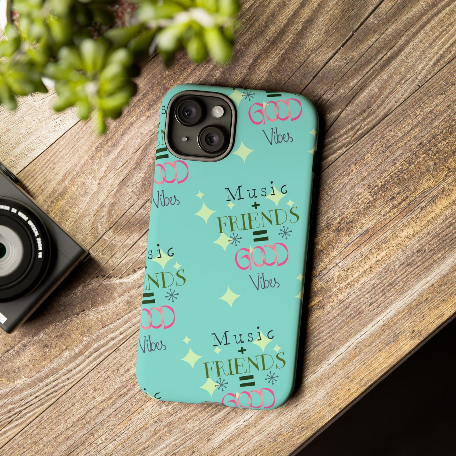 Good Vibes Case Mint Party