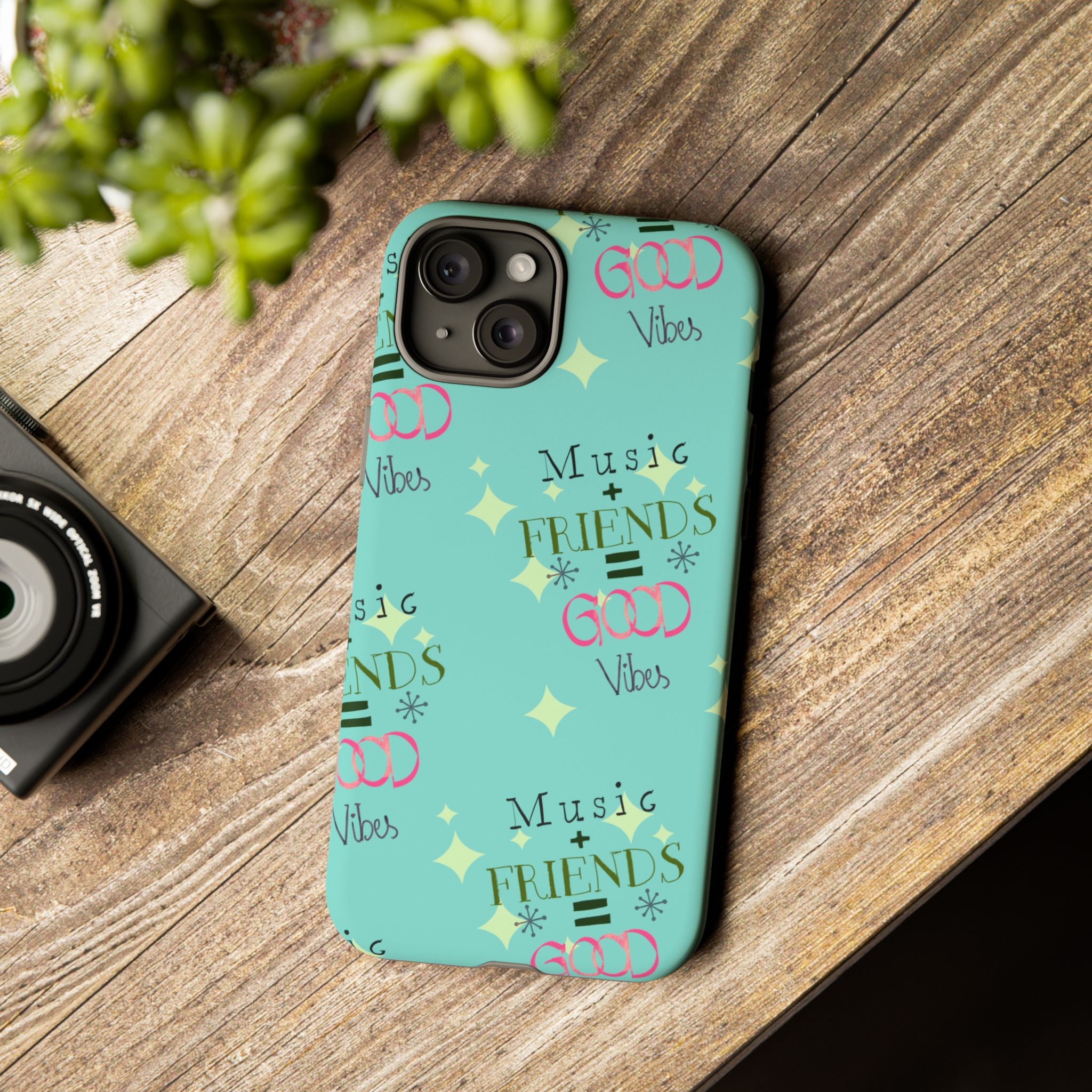 Good Vibes Case Mint Party