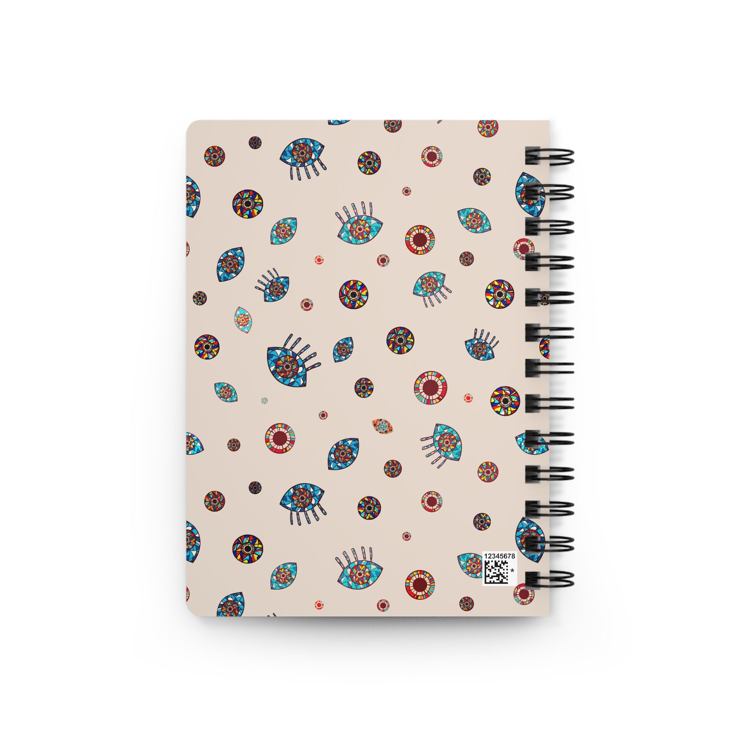 Evil Eye Spiral Bound Journal 5&quot;x7&quot;