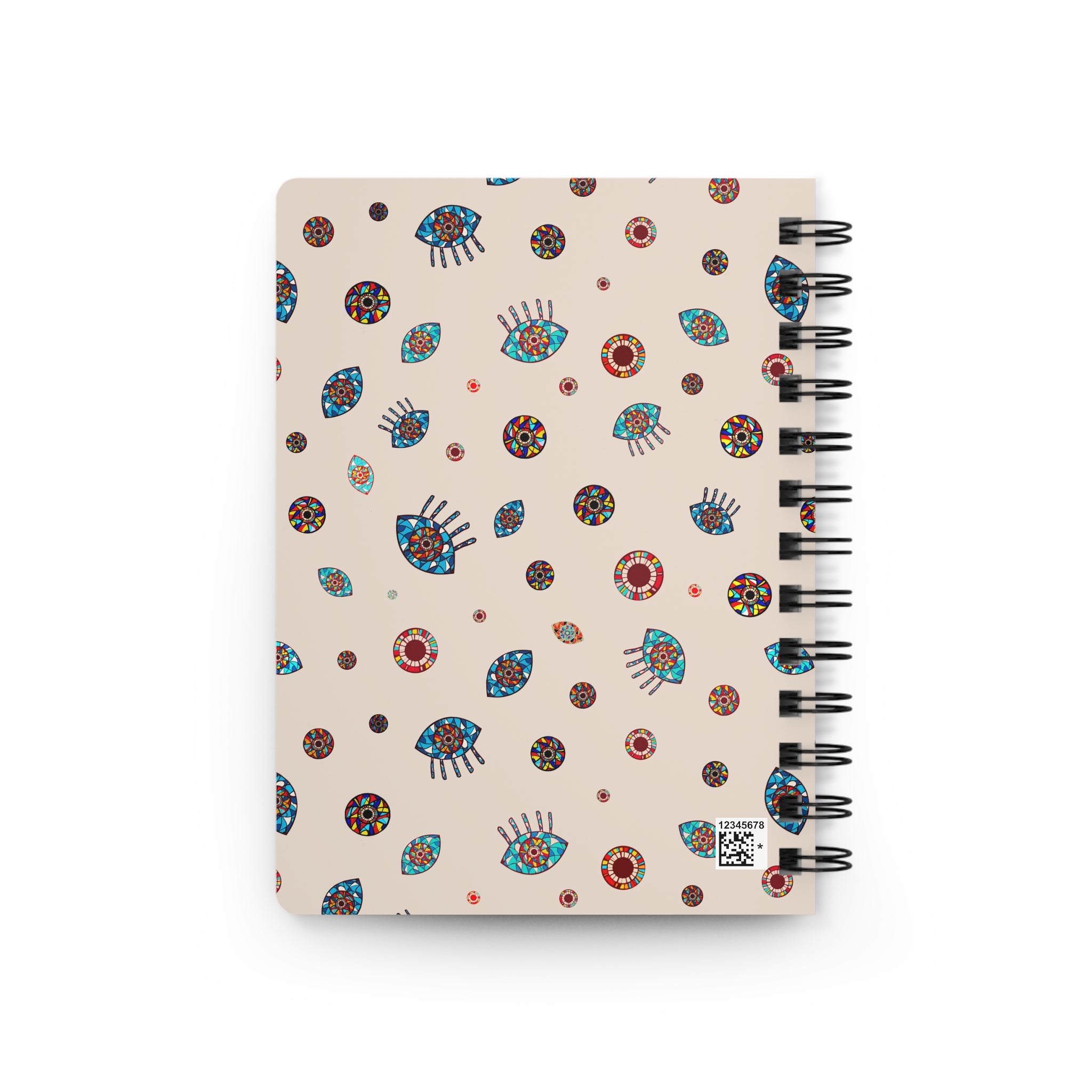 Evil Eye Spiral Bound Journal 5&quot;x7&quot;