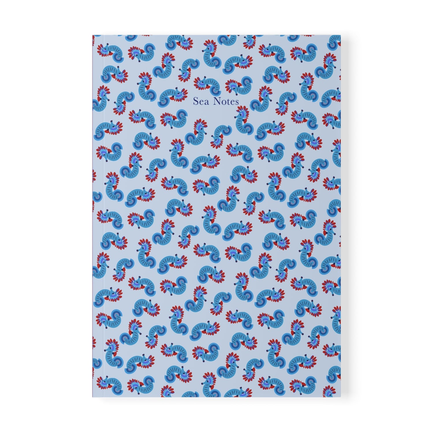 Coastal Seahorse Notebook | Mediterranean Folk Journal