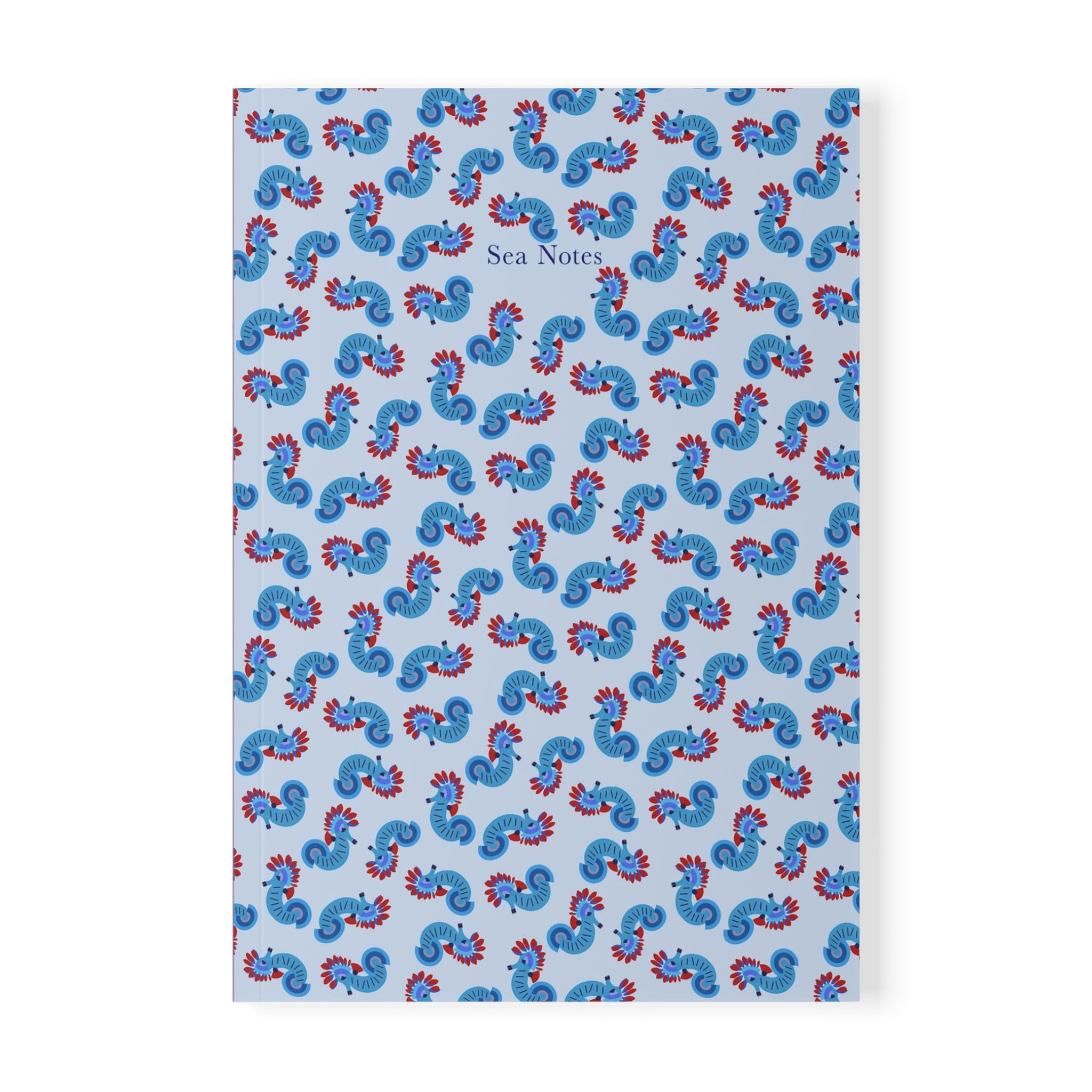Coastal Seahorse Notebook | Mediterranean Folk Journal