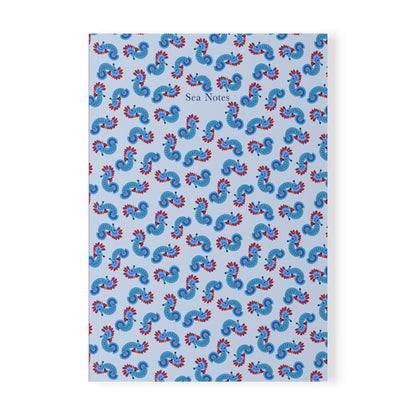 Coastal Seahorse Notebook | Mediterranean Folk Journal