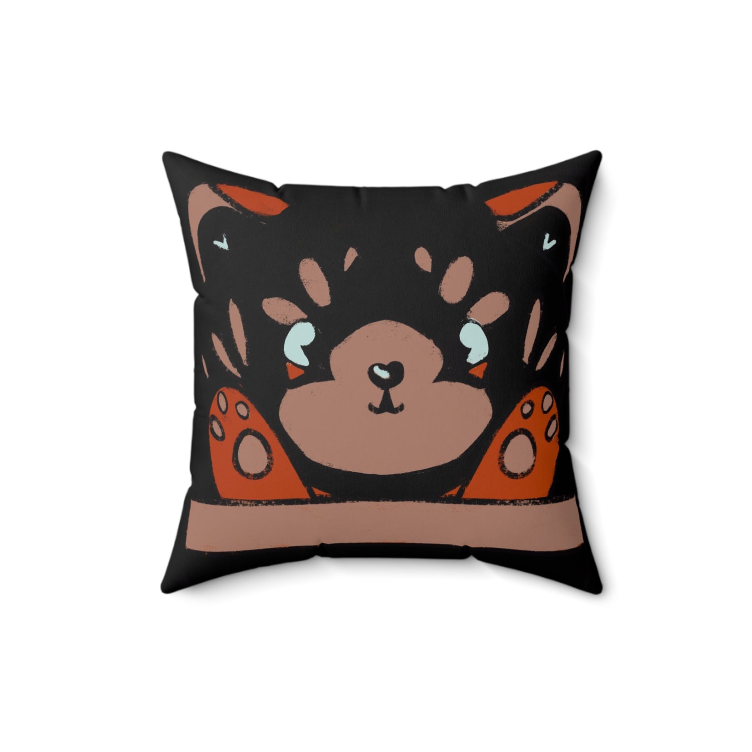 Red Panda Throw Pillow