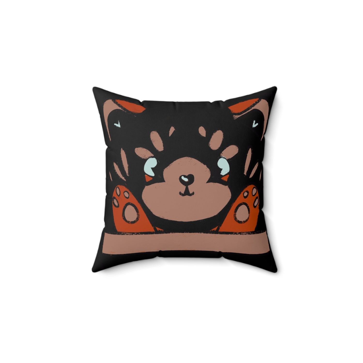 Red Panda Throw Pillow