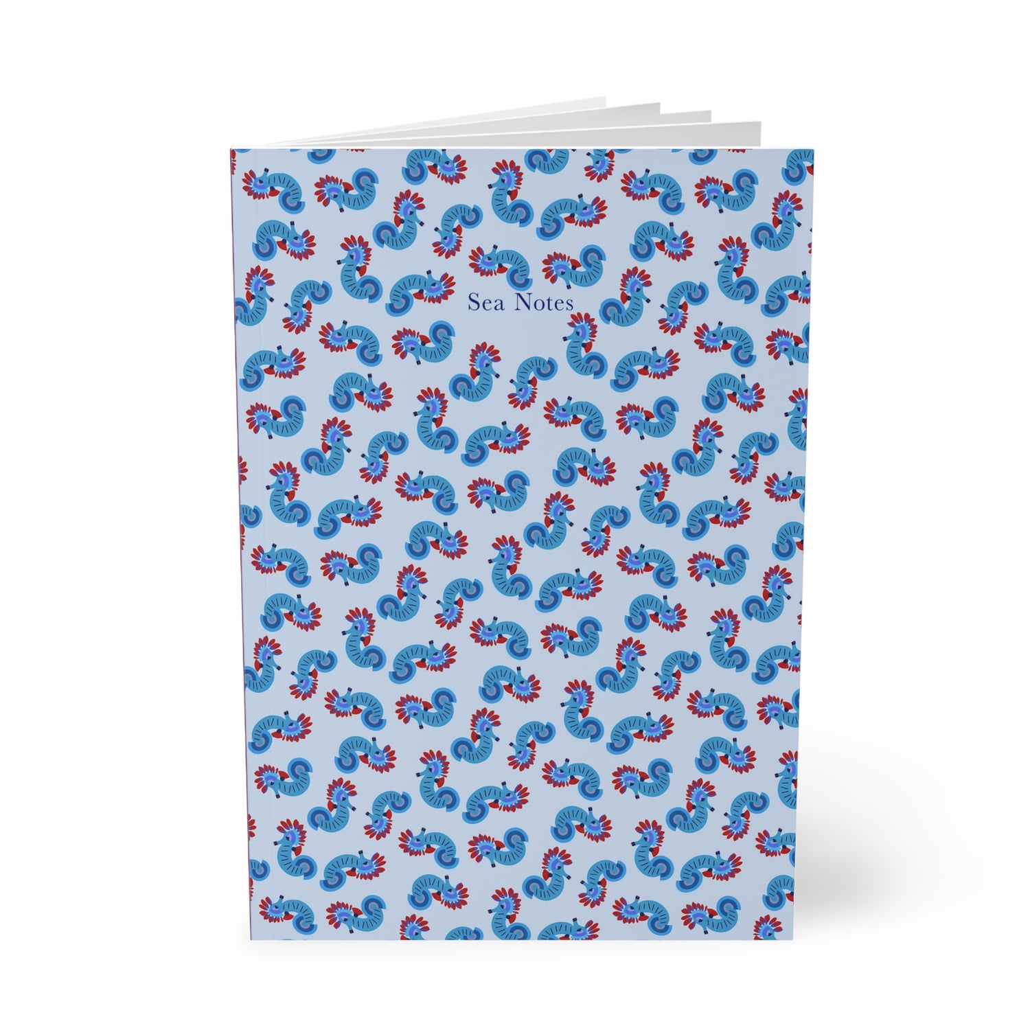 Coastal Seahorse Notebook | Mediterranean Folk Journal