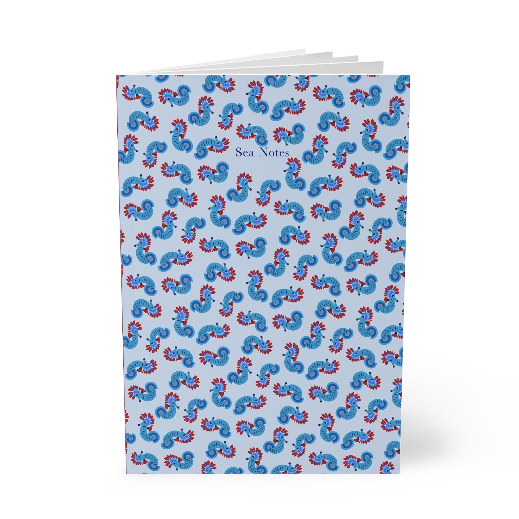 Coastal Seahorse Notebook | Mediterranean Folk Journal